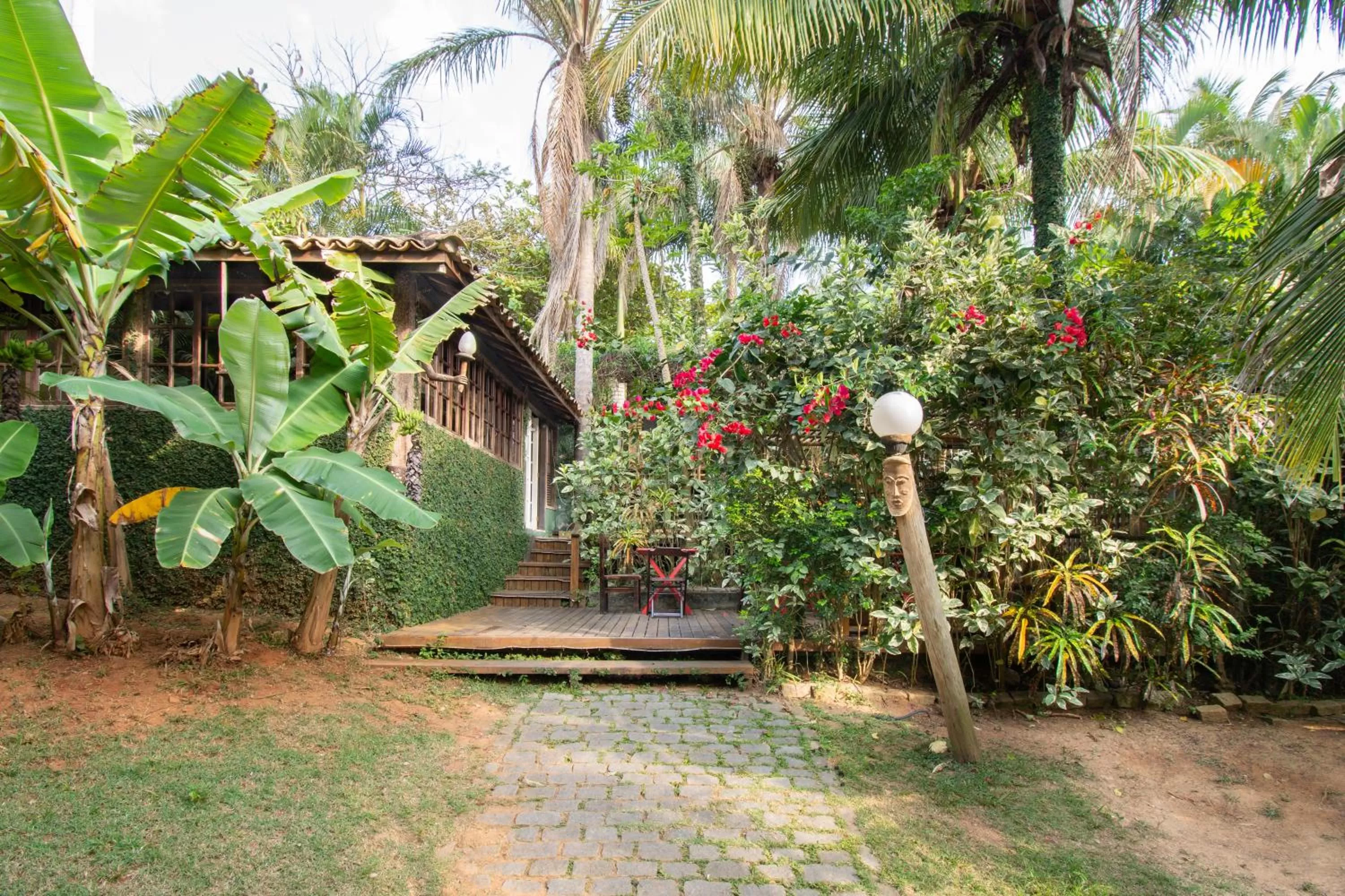 Garden in Pousada Afrika