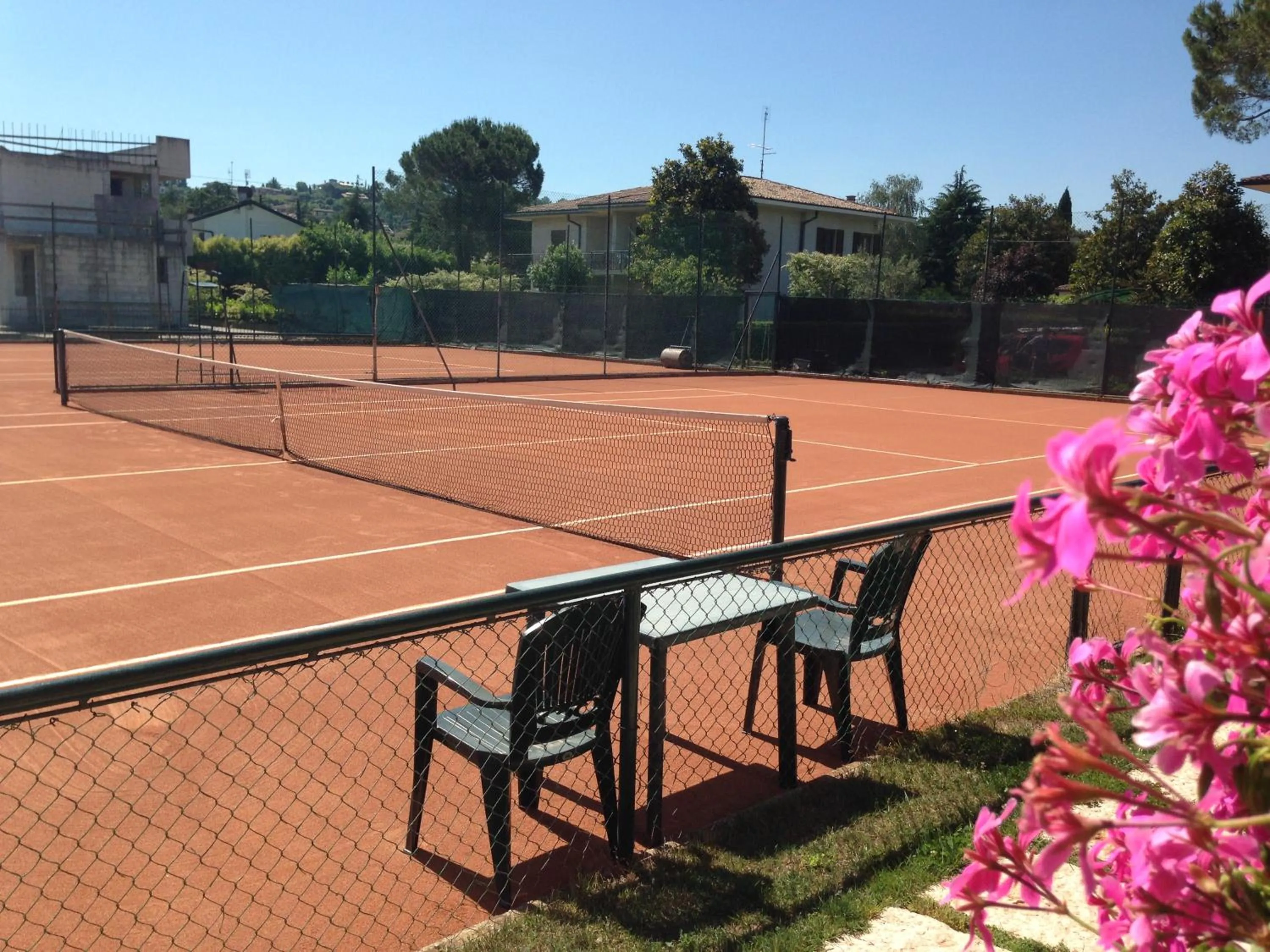 Tennis court in La Quiete Park Hotel