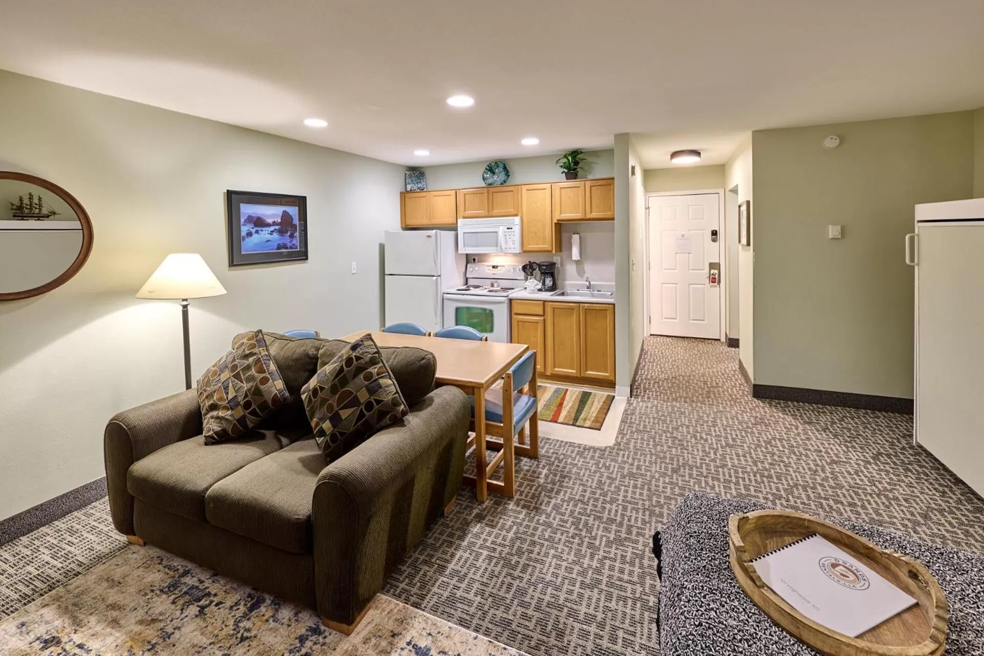 Bed, Seating Area in D Sands Rentals