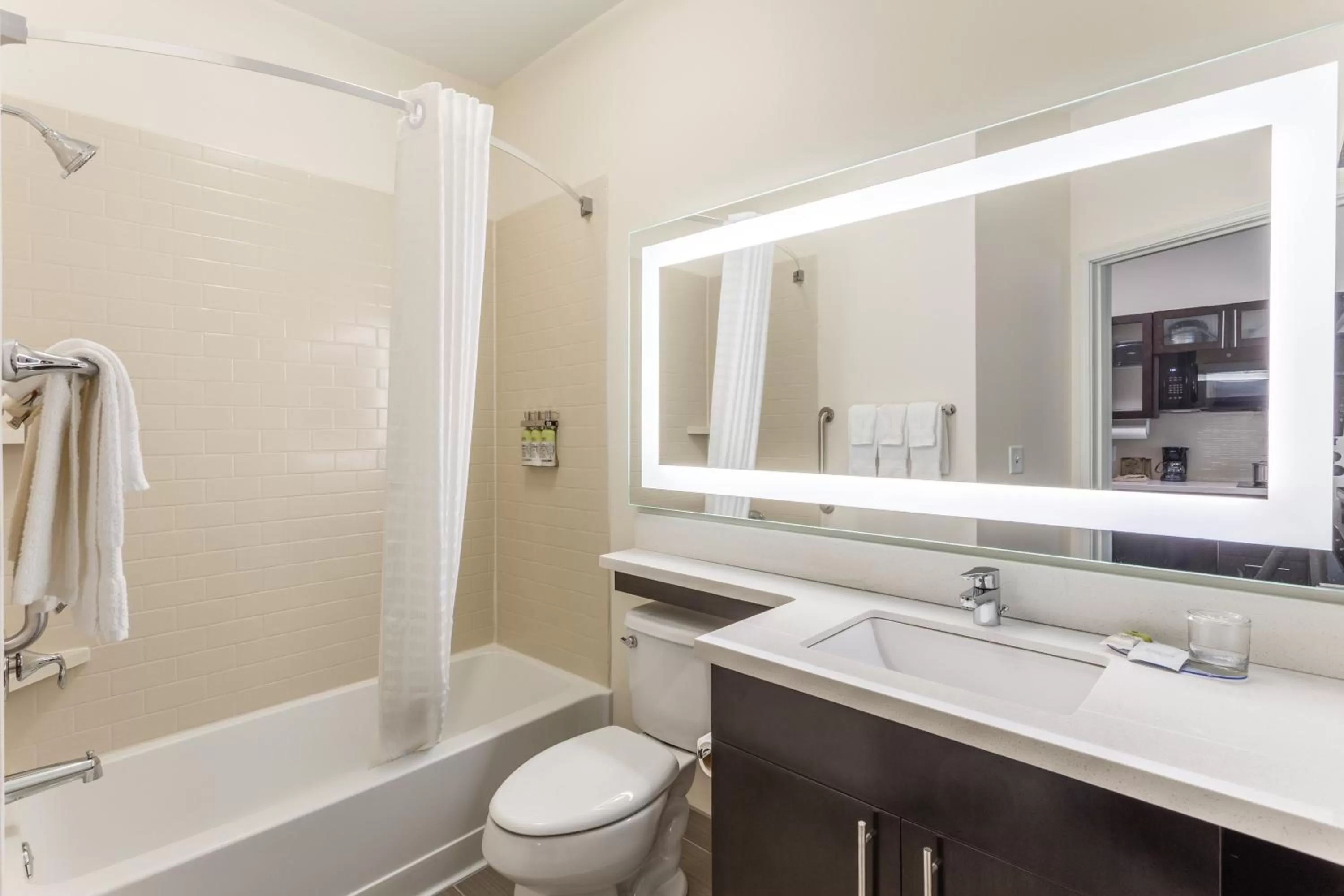 Bathroom in Candlewood Suites - Davenport by IHG