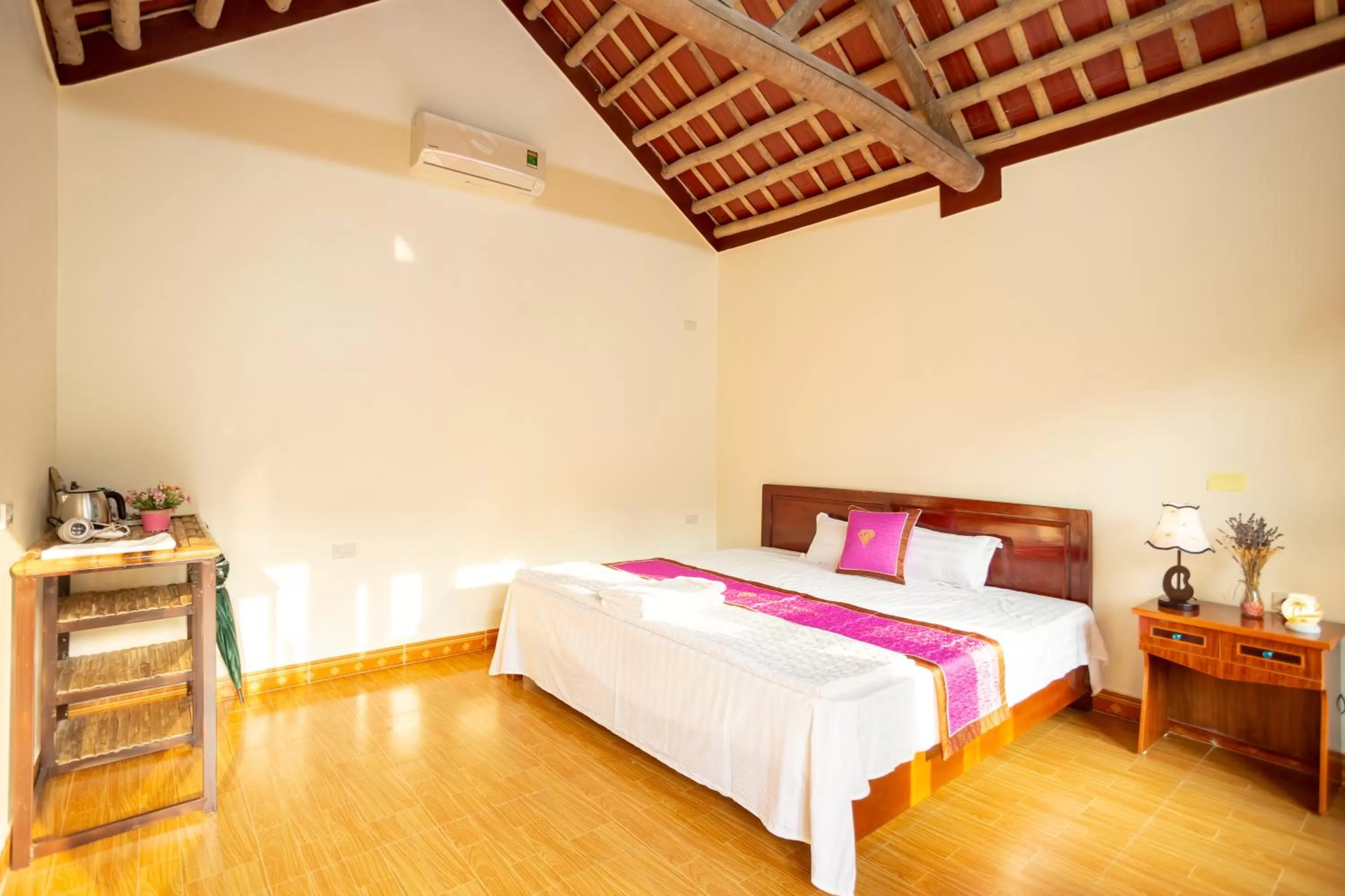 Bed in Ruby Homestay