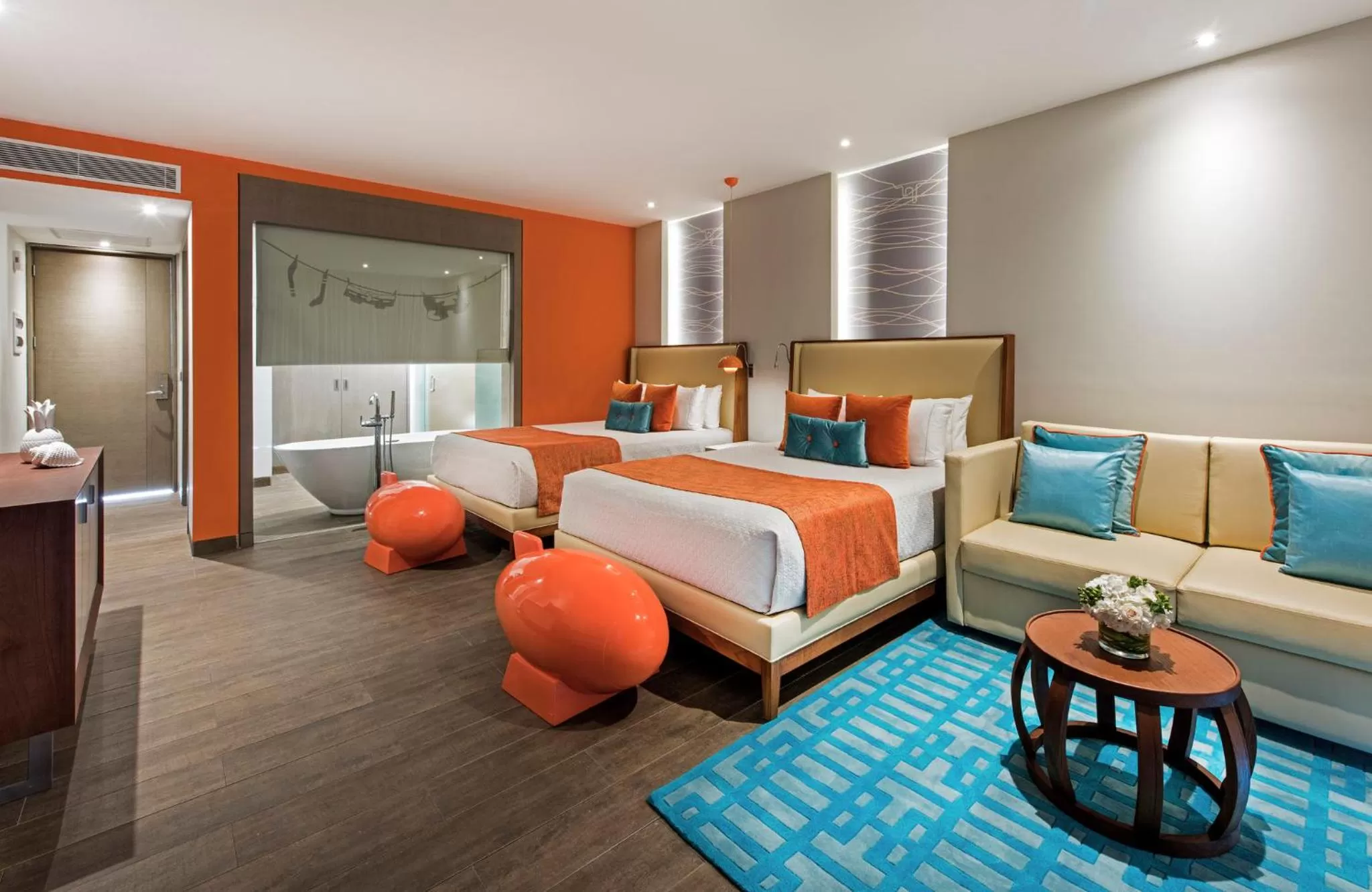 Photo of the whole room, Bed in Nickelodeon Hotels & Resorts Punta Cana - Gourmet All Inclusive by Karisma