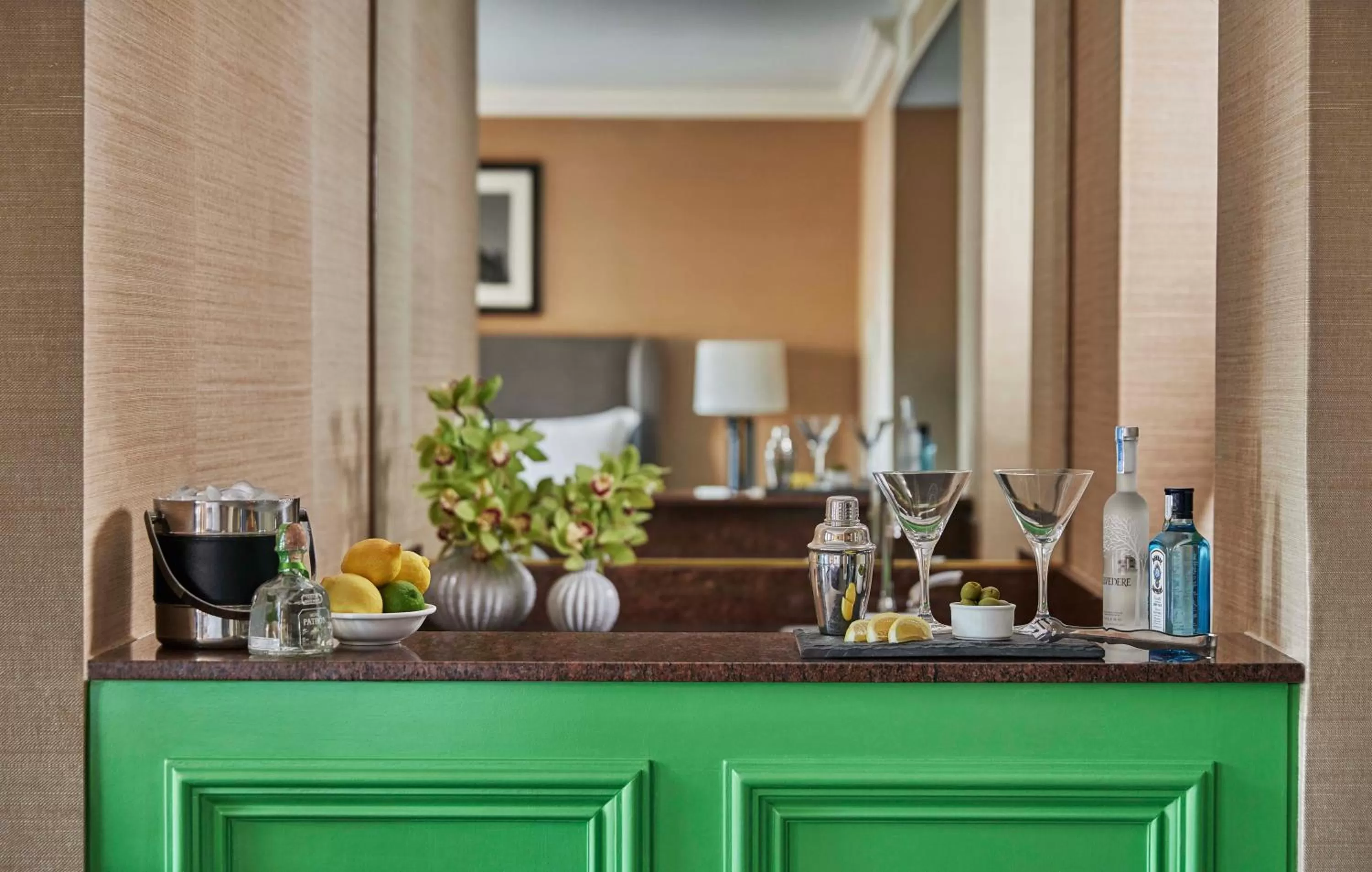 Decorative detail in Fairmont Miramar Hotel & Bungalows