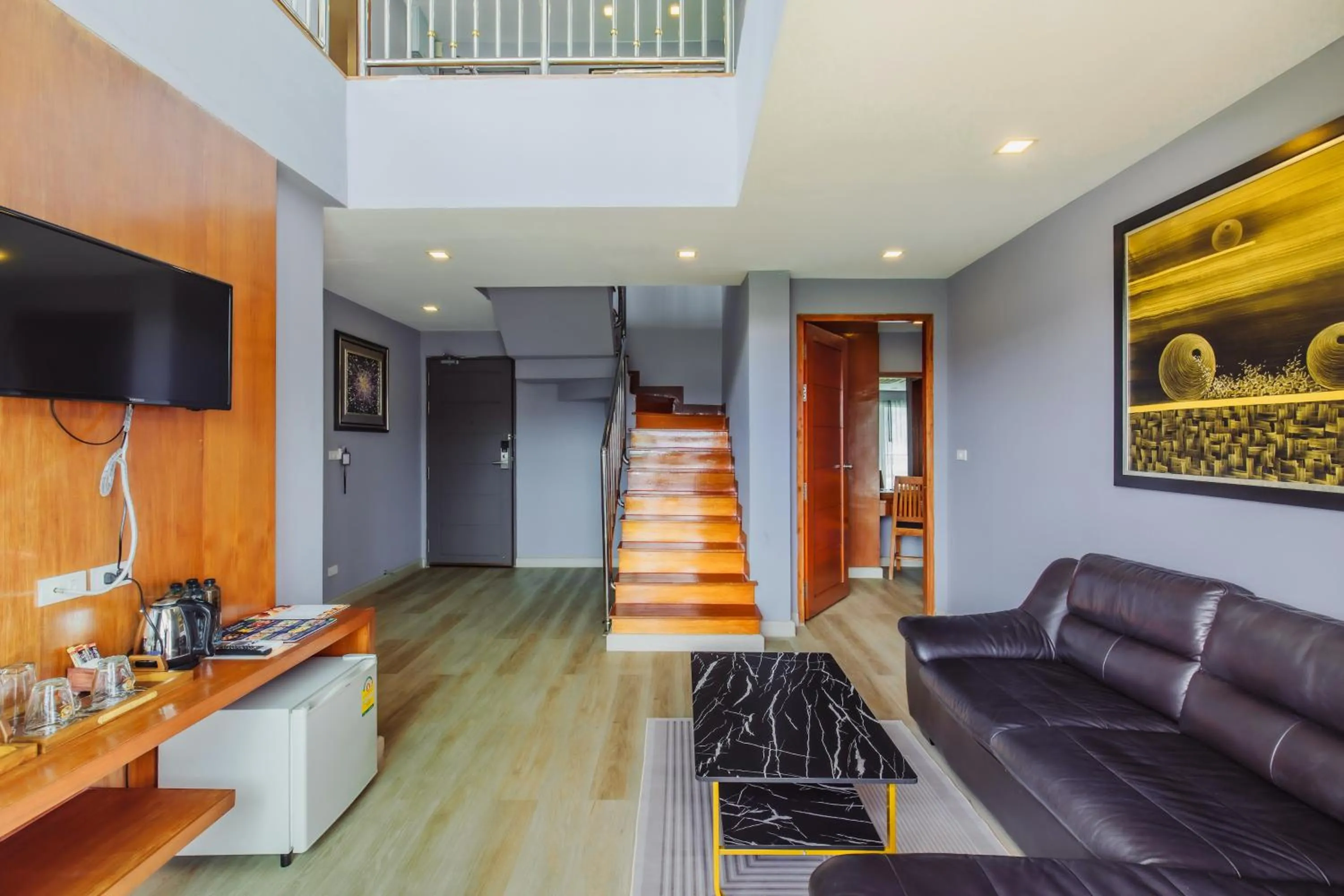 Living room in Elite Suites Patong