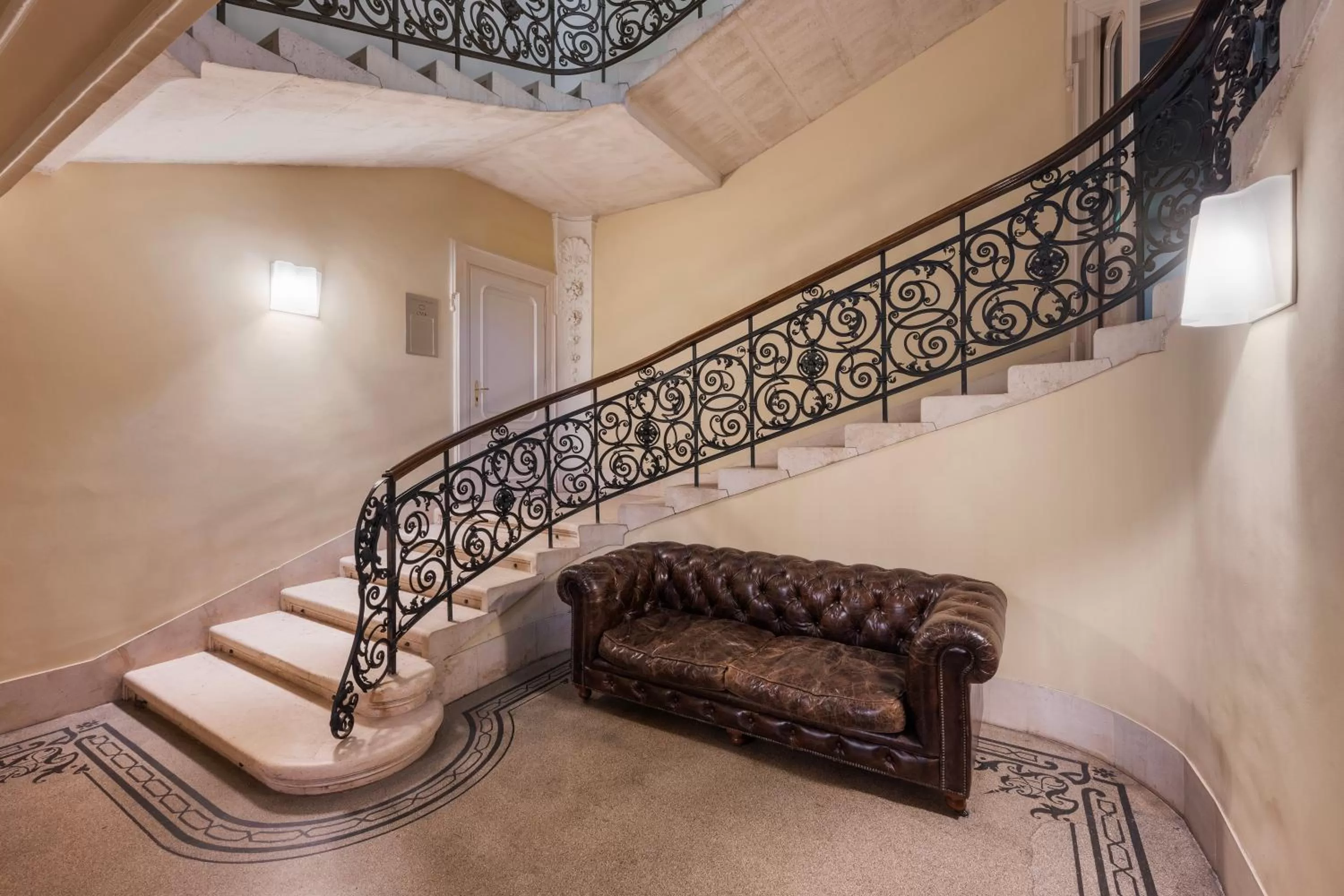 Seating area in Eurostars Palazzo Zichy