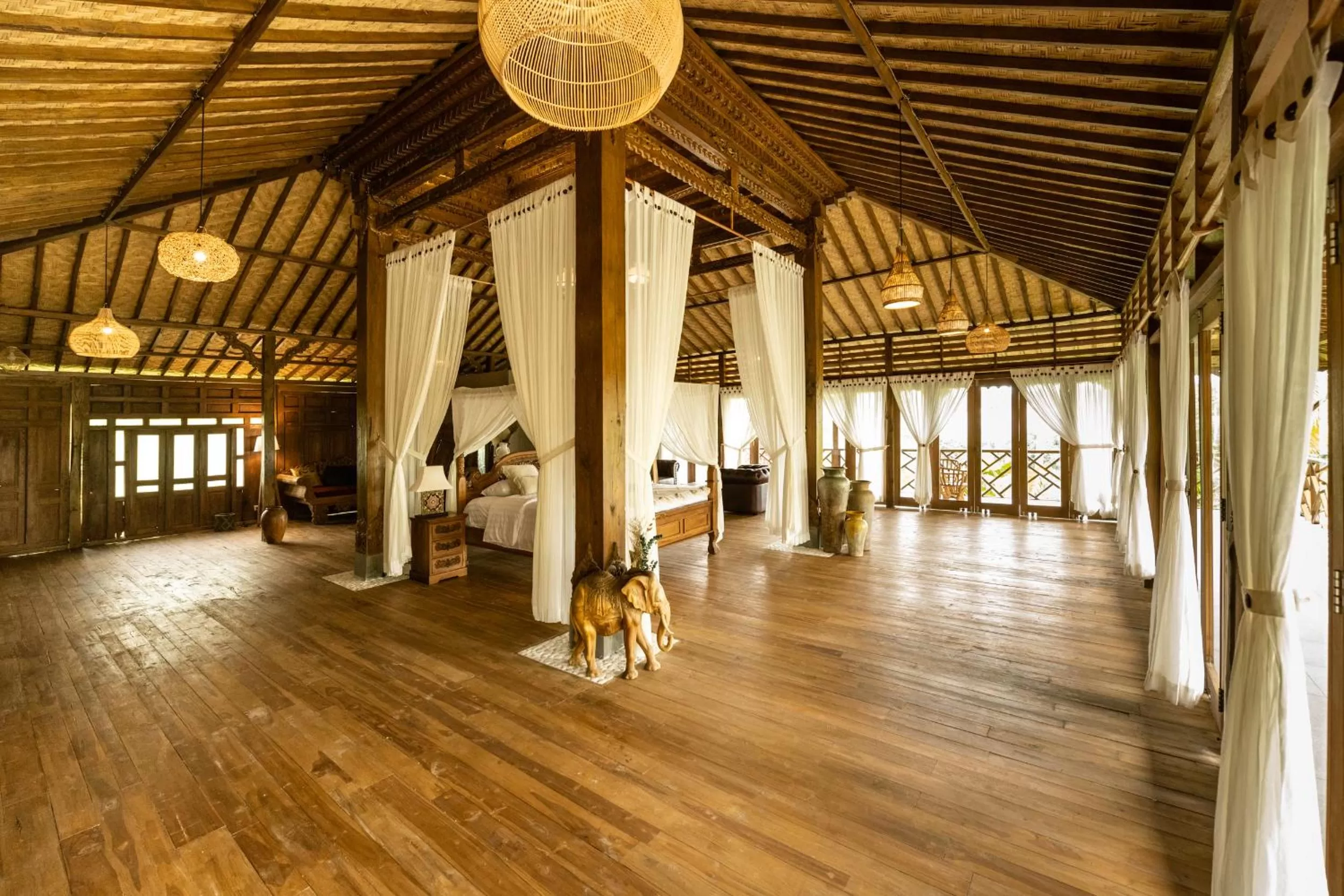 Bedroom in Tanah Damai Hotel