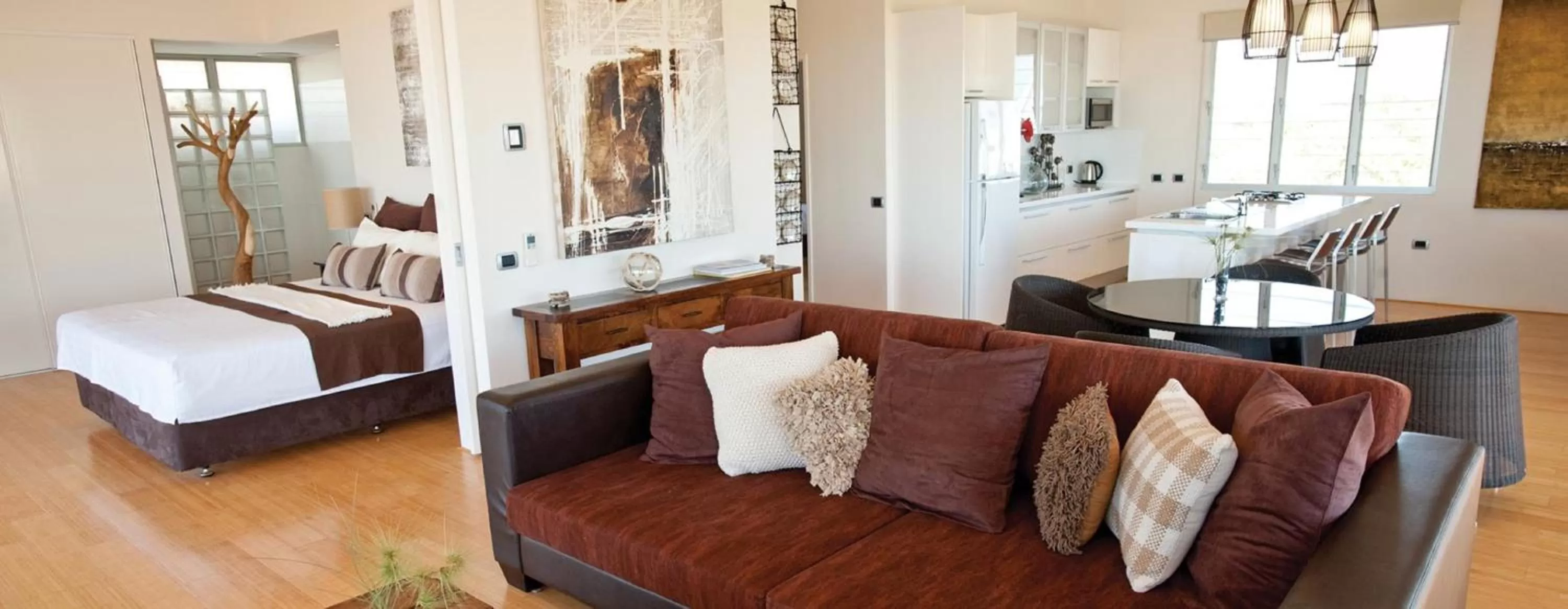 Bed in Eco Beach Wilderness Retreat