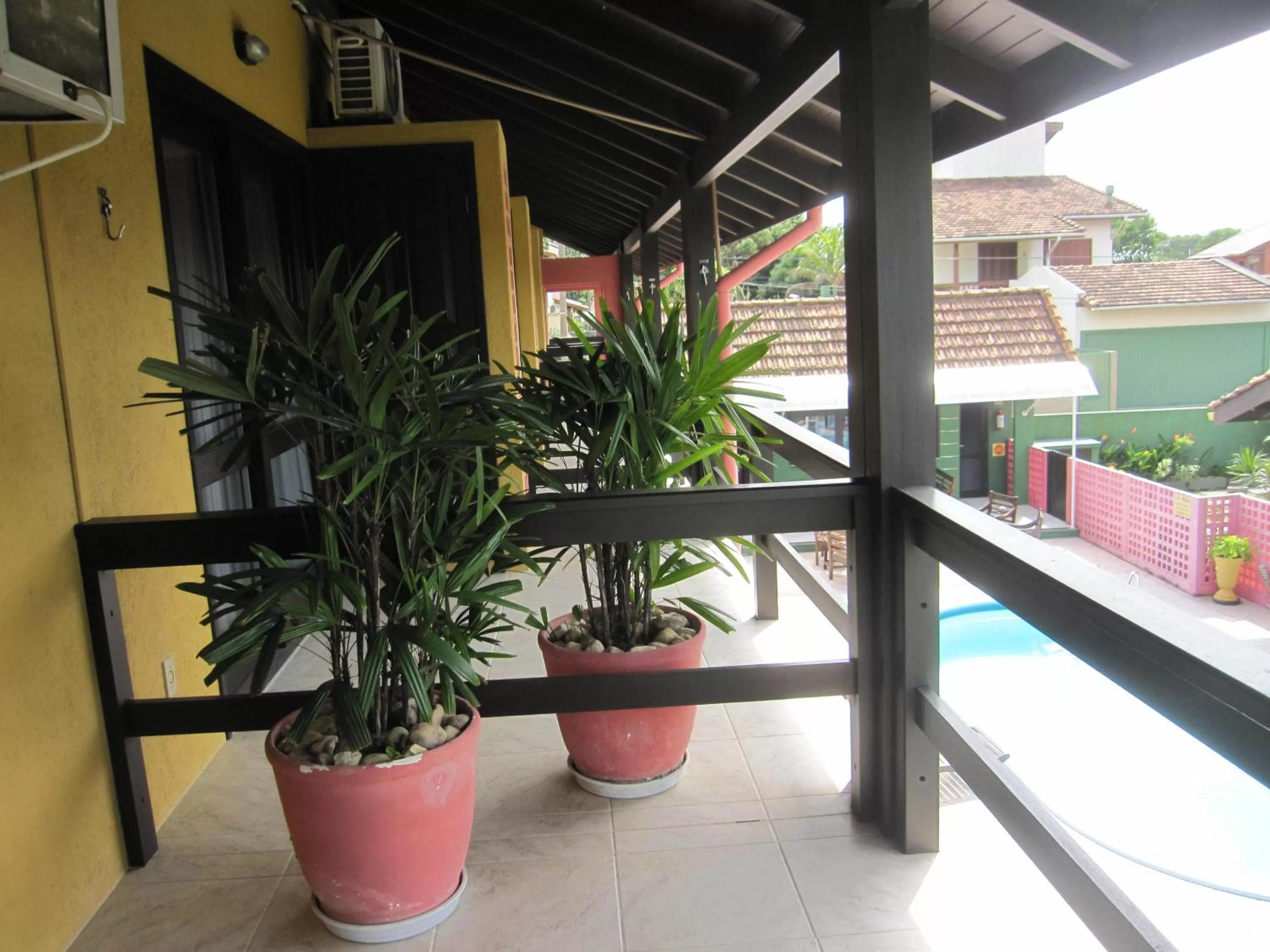 Balcony/Terrace in Pousada Vento Sul