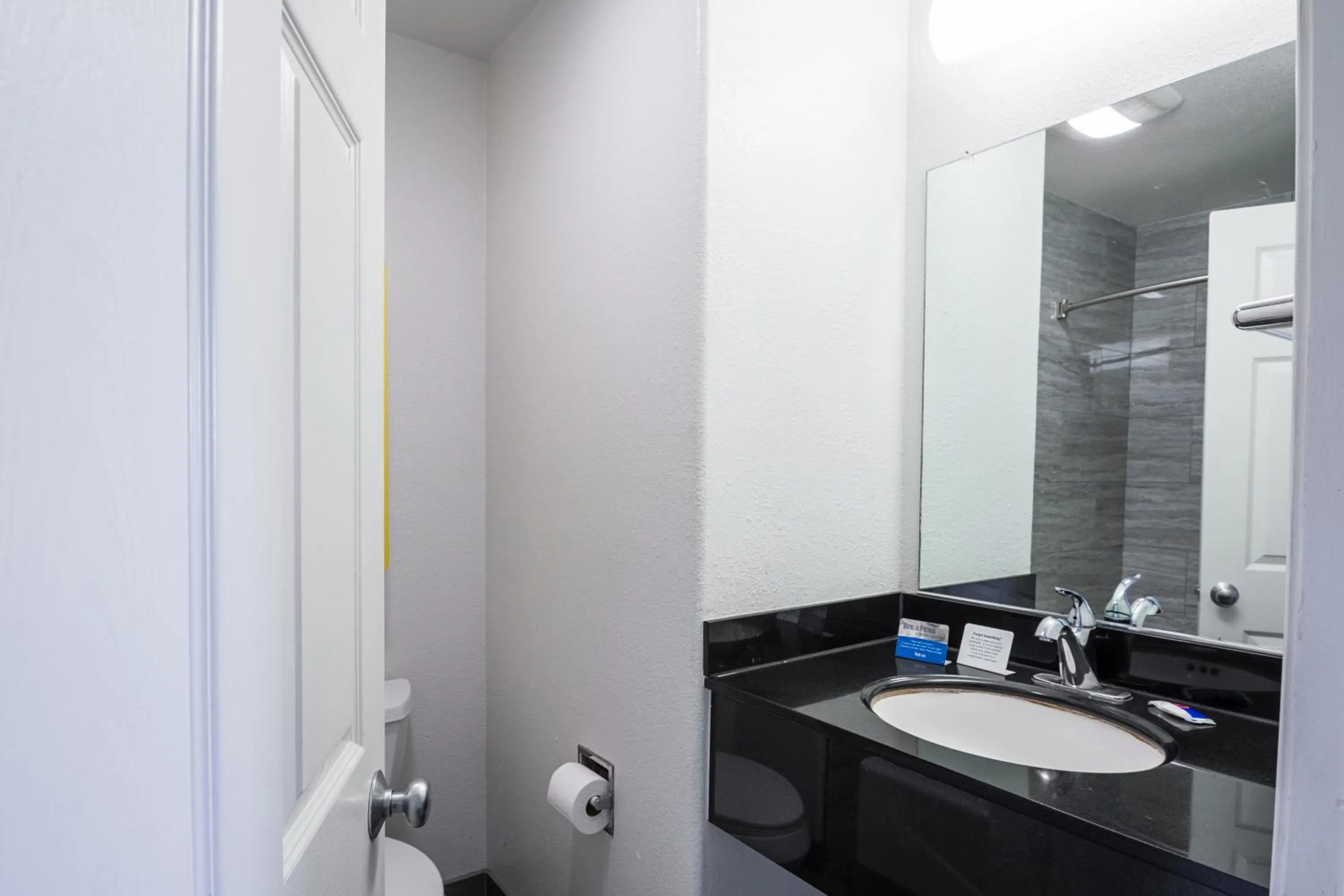 Bathroom in Motel 6 - Downtown Monterey