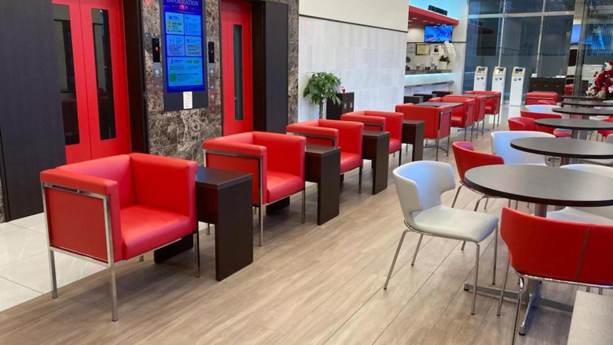 Lobby or reception in Toyoko Inn Hiroshima-eki Stadium Mae