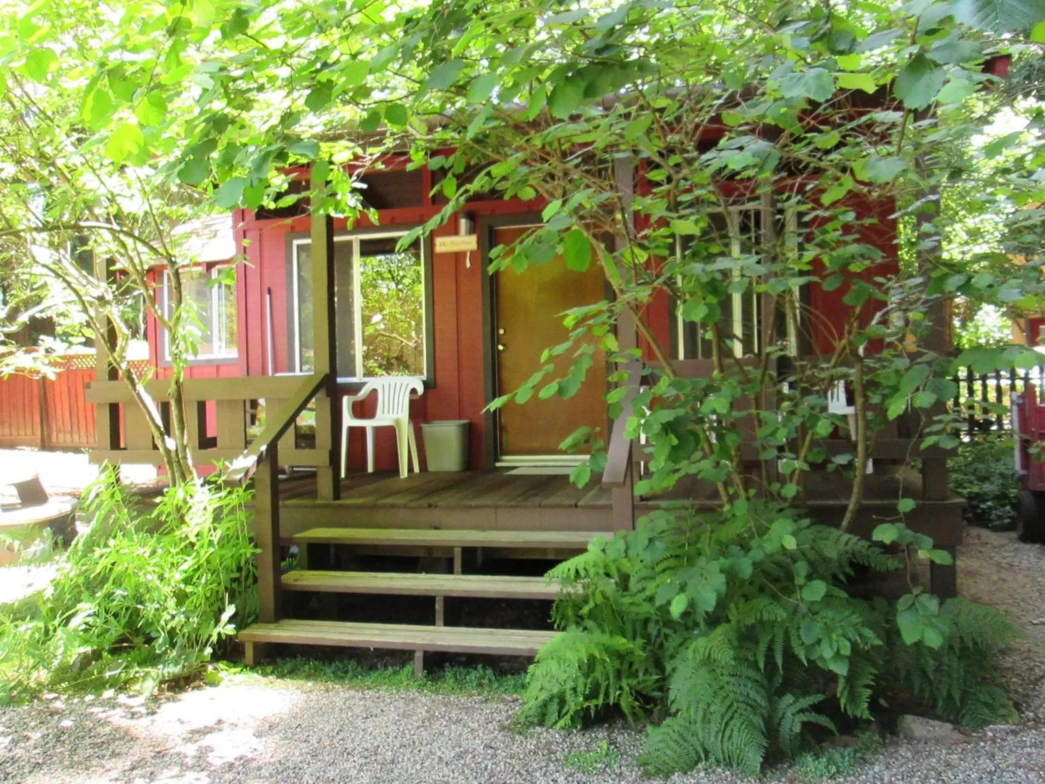 Patio in Fern River Resort