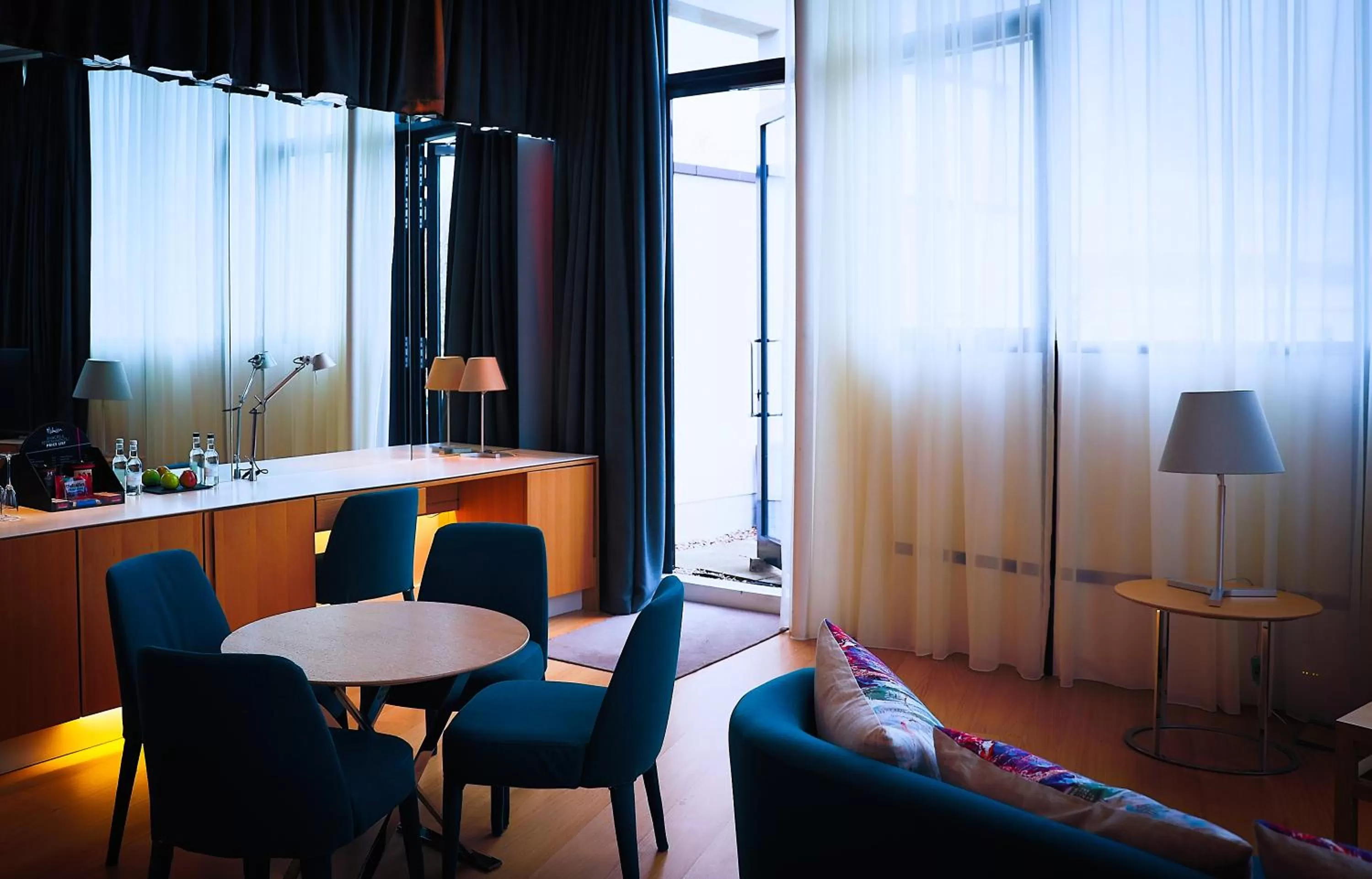 Living room in Malmaison Cheltenham