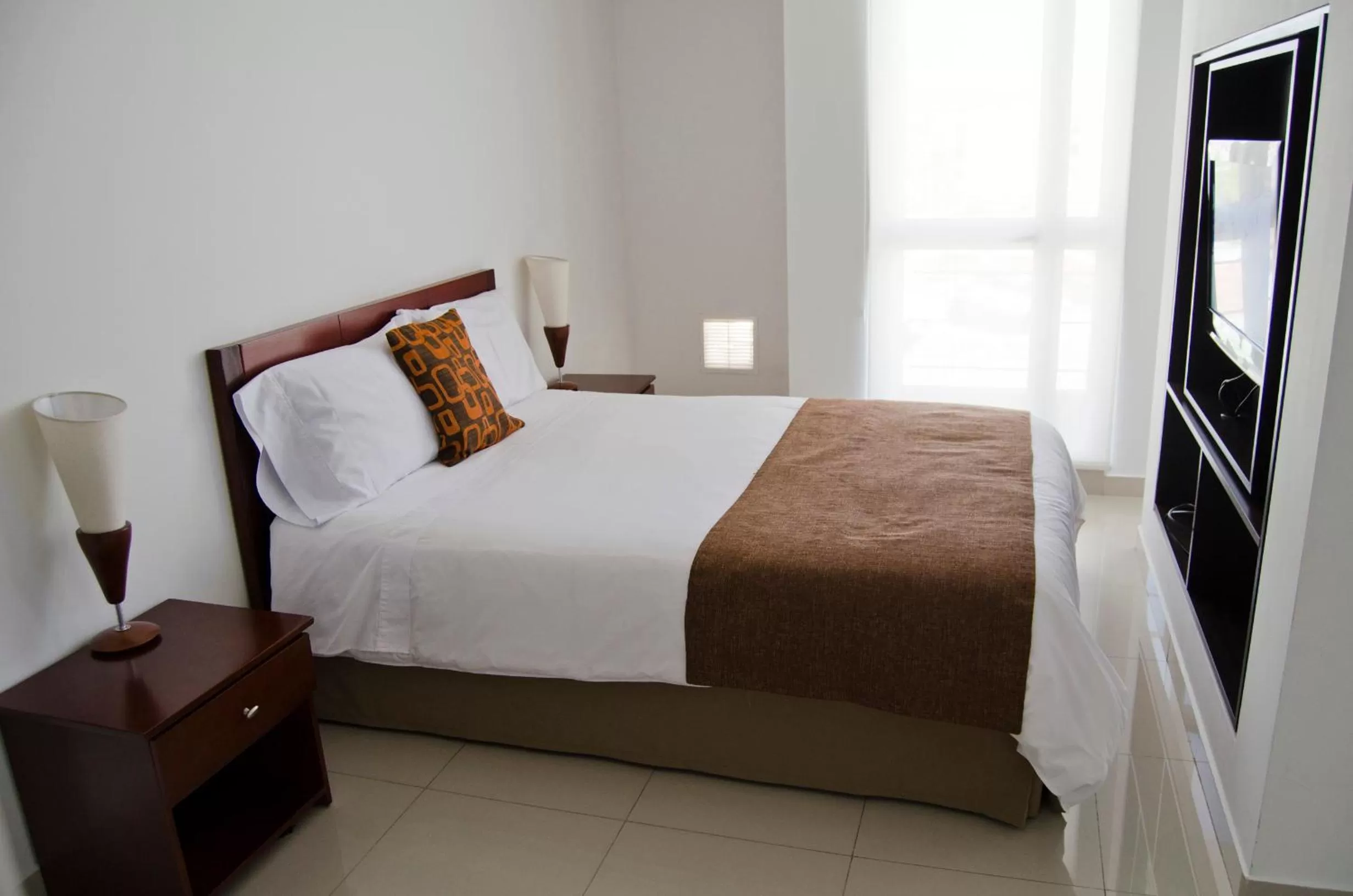 Bedroom, Bed in 122 Plaza Apartahotel