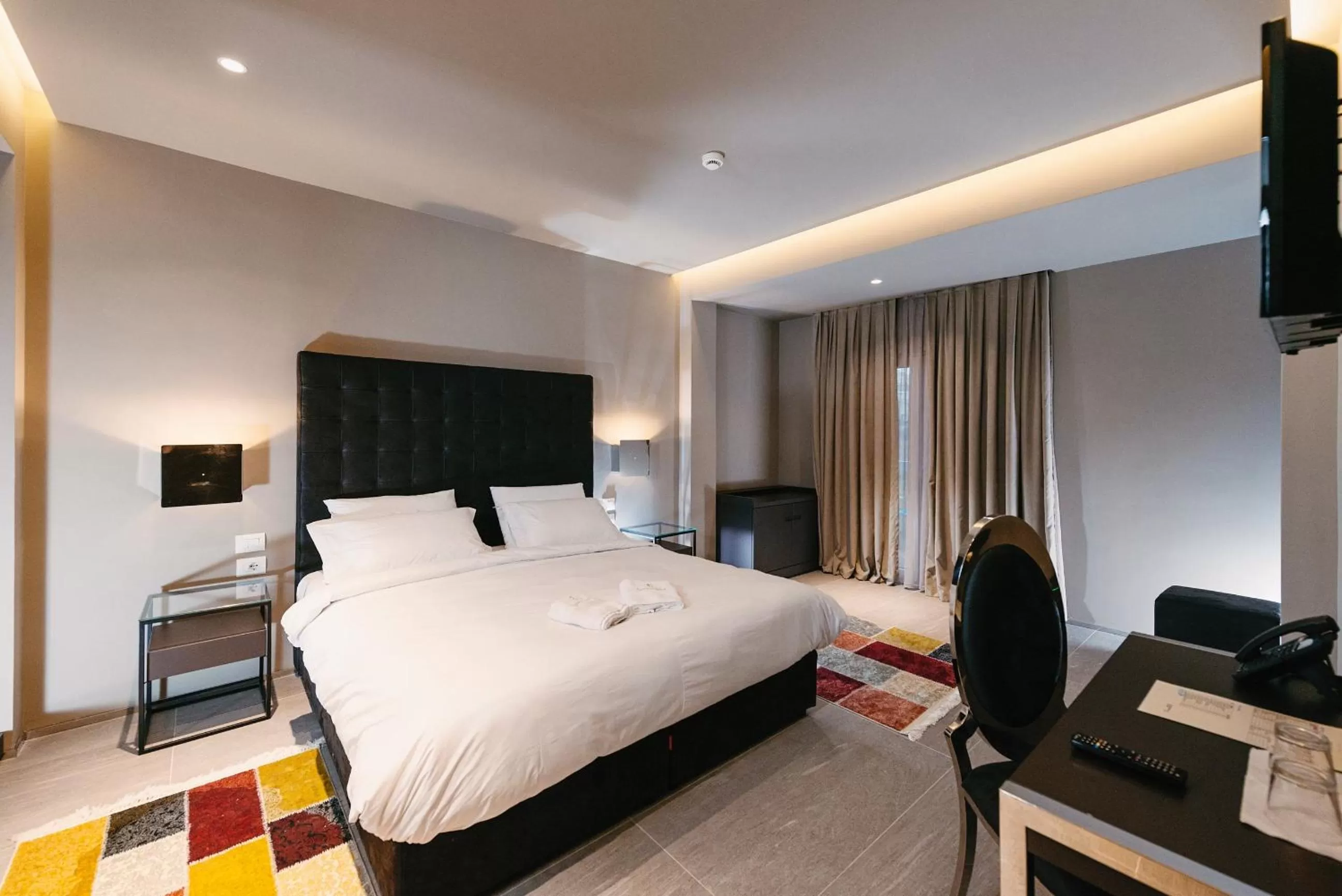 Bed in Hotel Egnatia