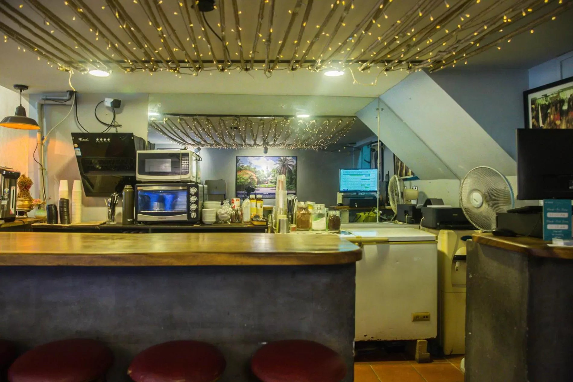 Lounge or bar in The Artist Residence