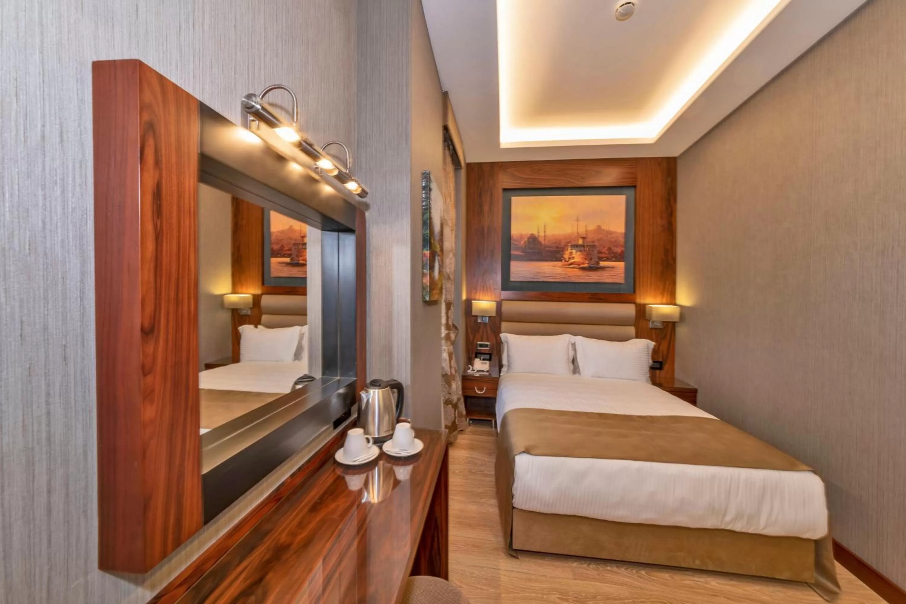 Bed in Piya Sport Hotel