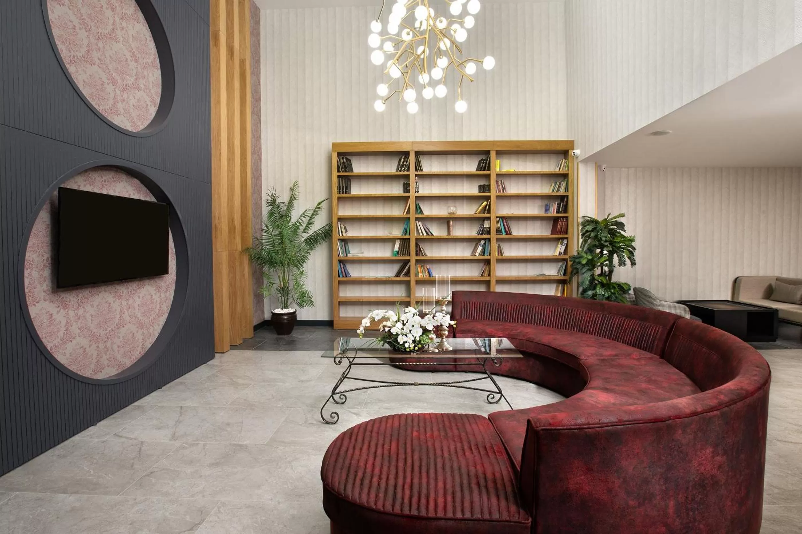 Library in Ipeksoy Thermal Hotel