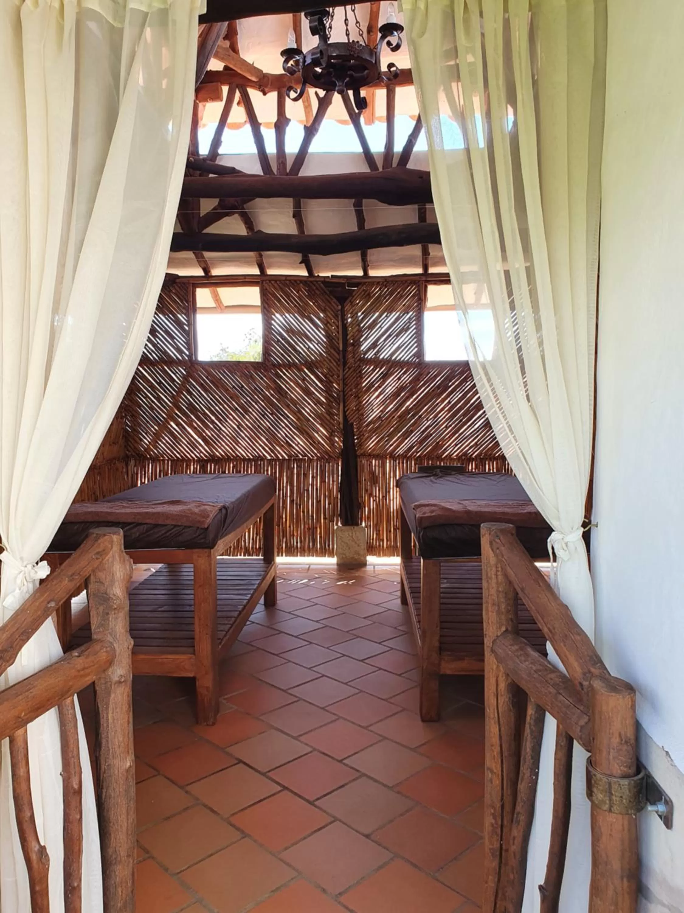 Spa and wellness centre/facilities, Bed in Hotel Campestre Ataraxia Barichara