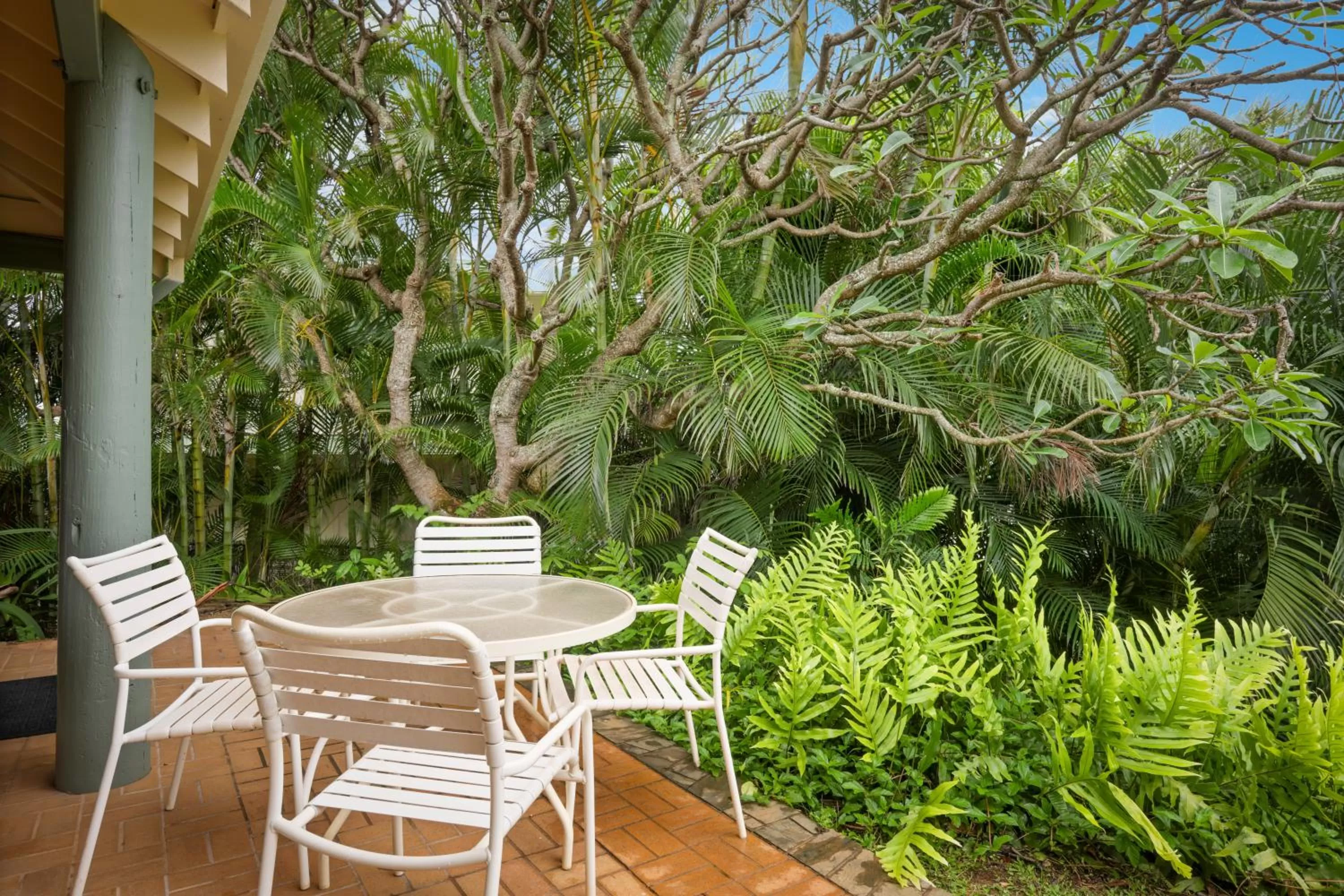 Patio in Aston At Poipu Kai