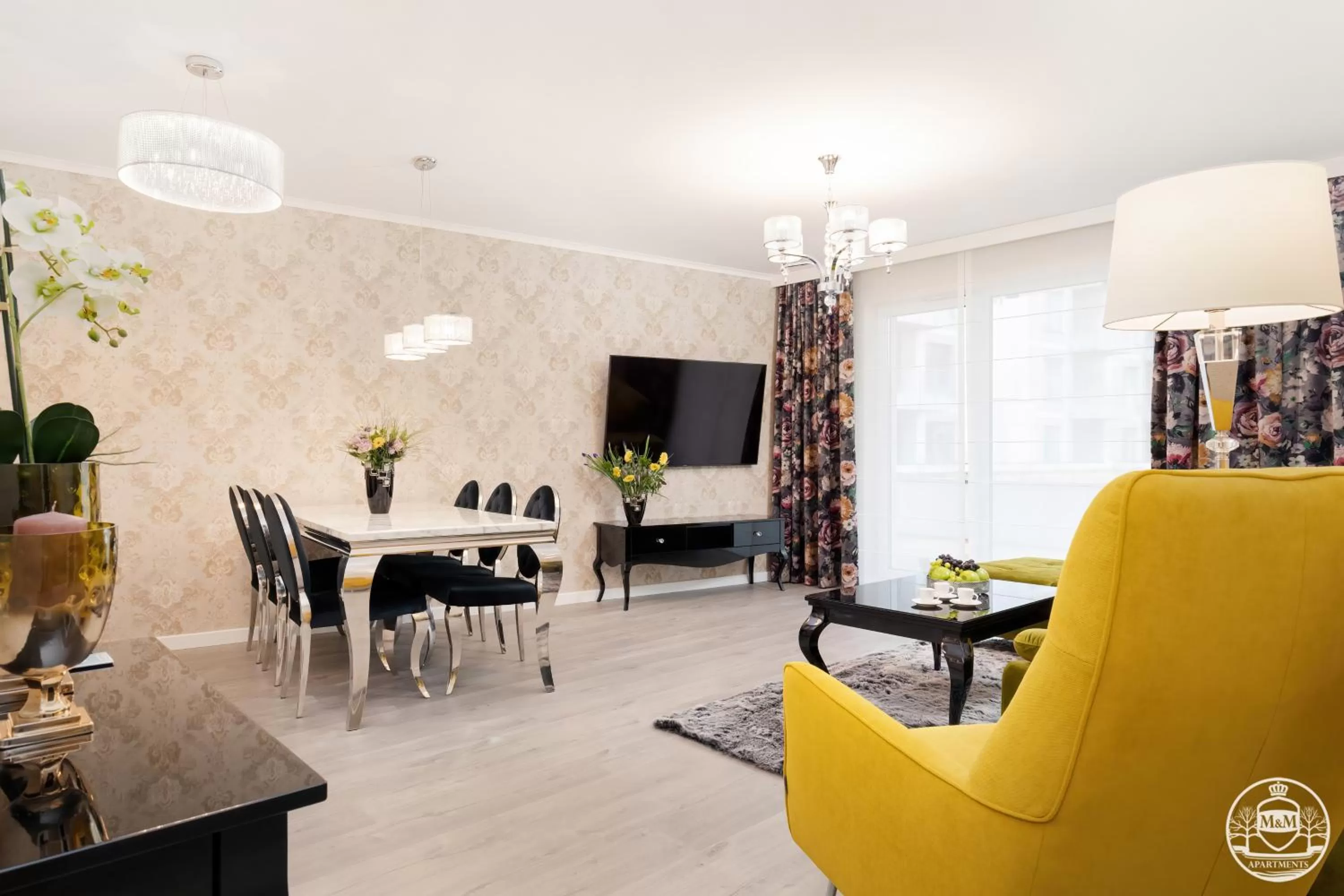 Living room, Seating Area in Nadmorskie Tarasy - Apartments M&M