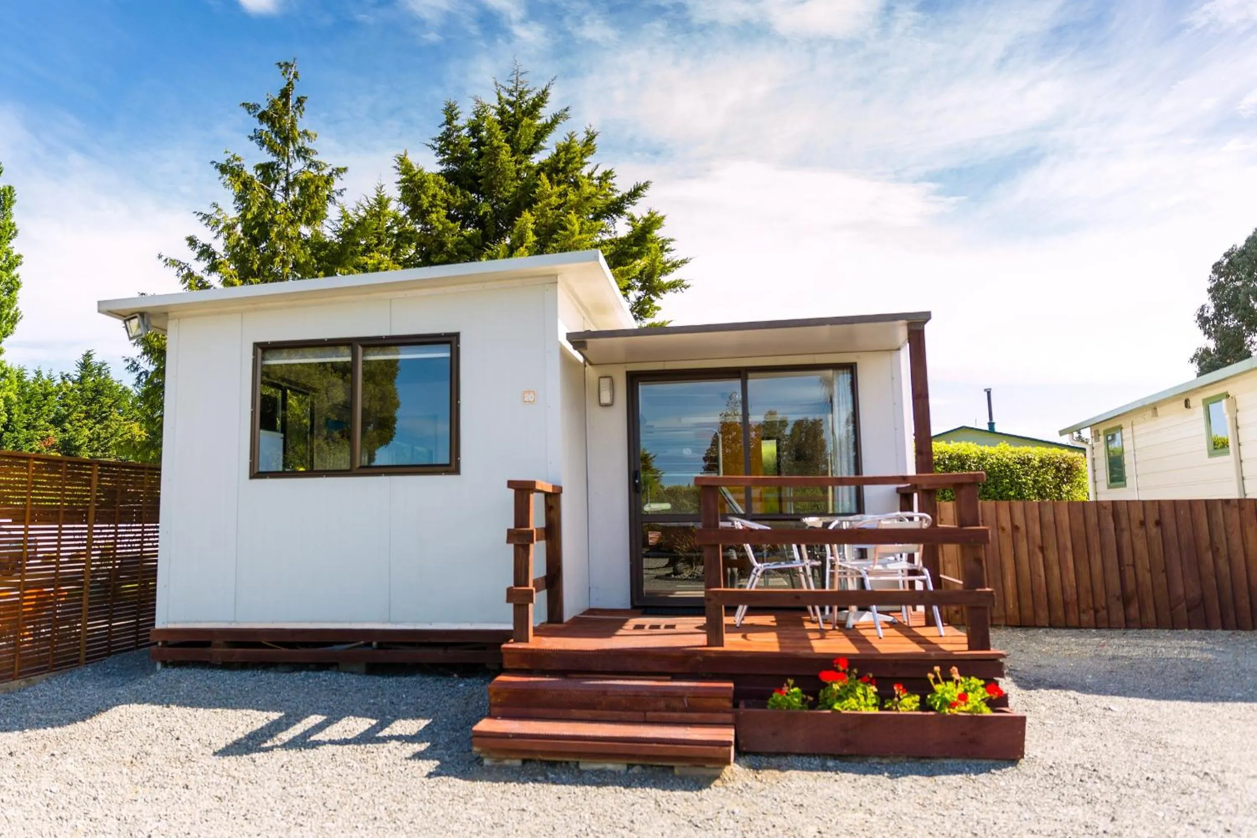 Balcony/Terrace in North South Holiday Park