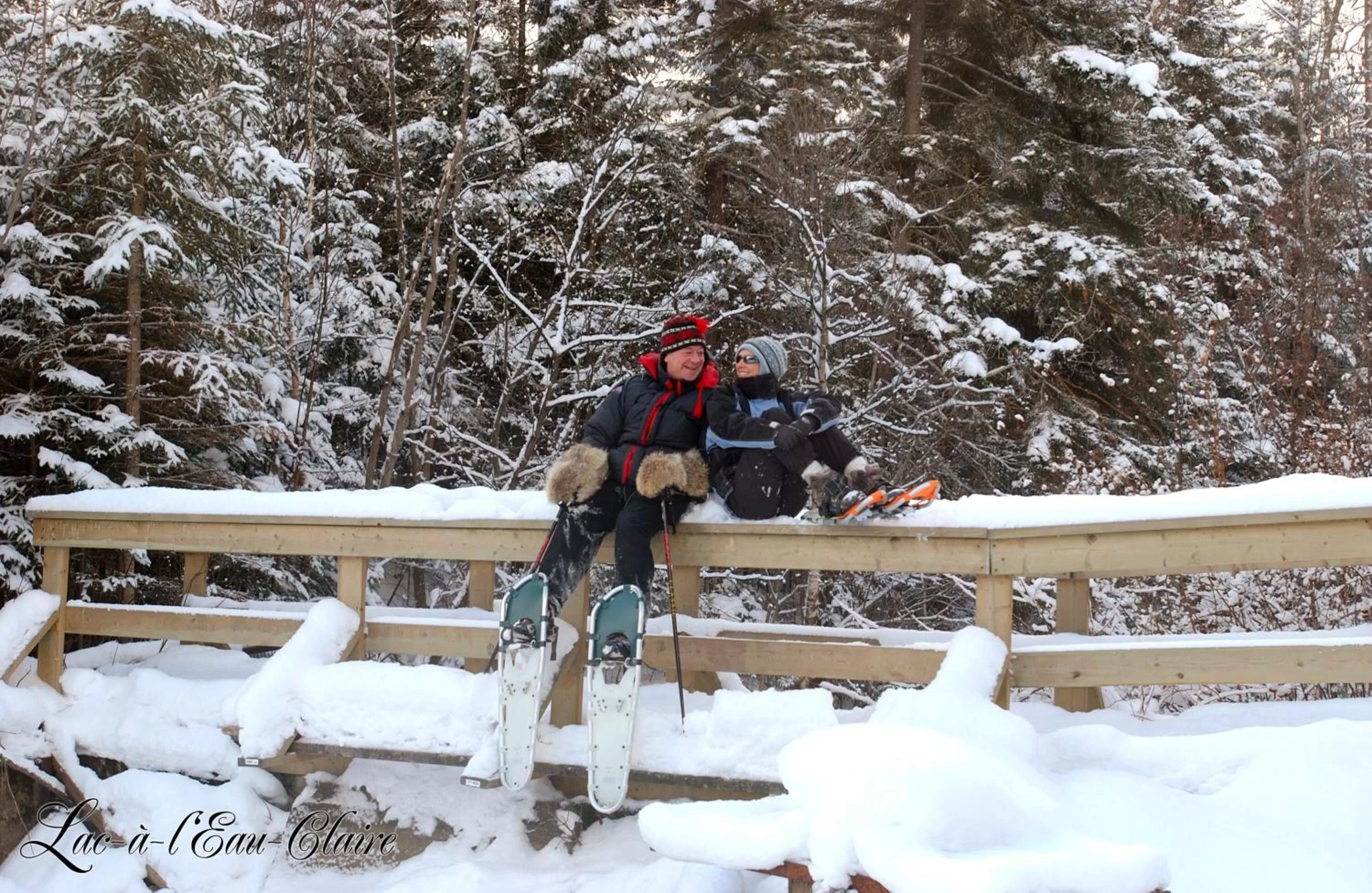Area and facilities in Auberge du Lac-à-l'Eau-Claire