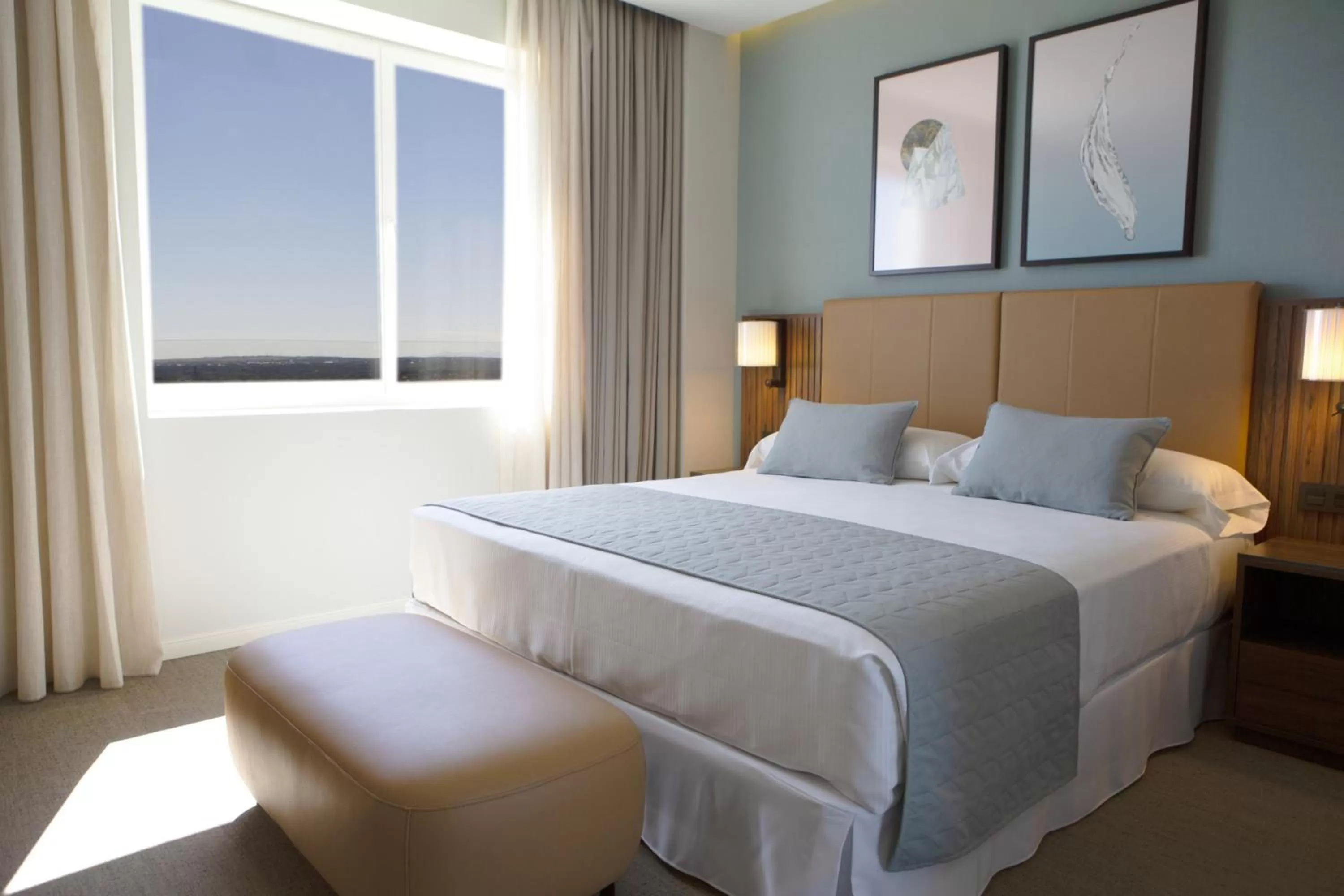 Photo of the whole room, Bed in Riu Plaza España