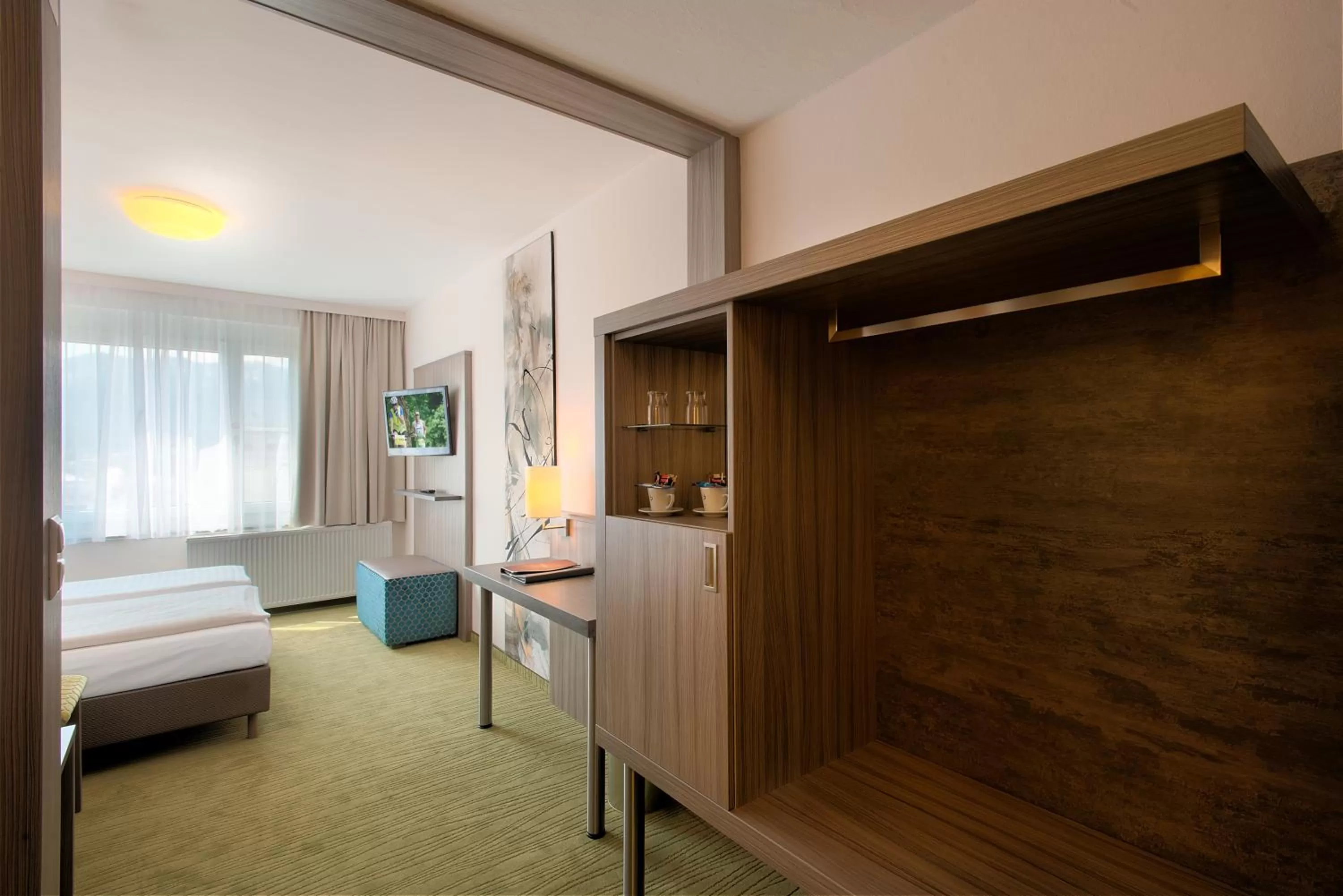 Bedroom, Bed in Hotel City