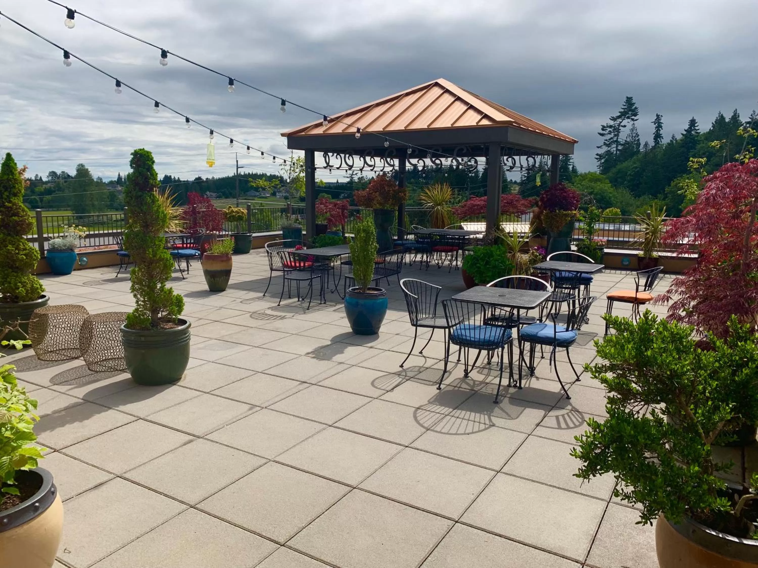 Patio in Holiday Inn Express Hotel & Suites North Sequim by IHG