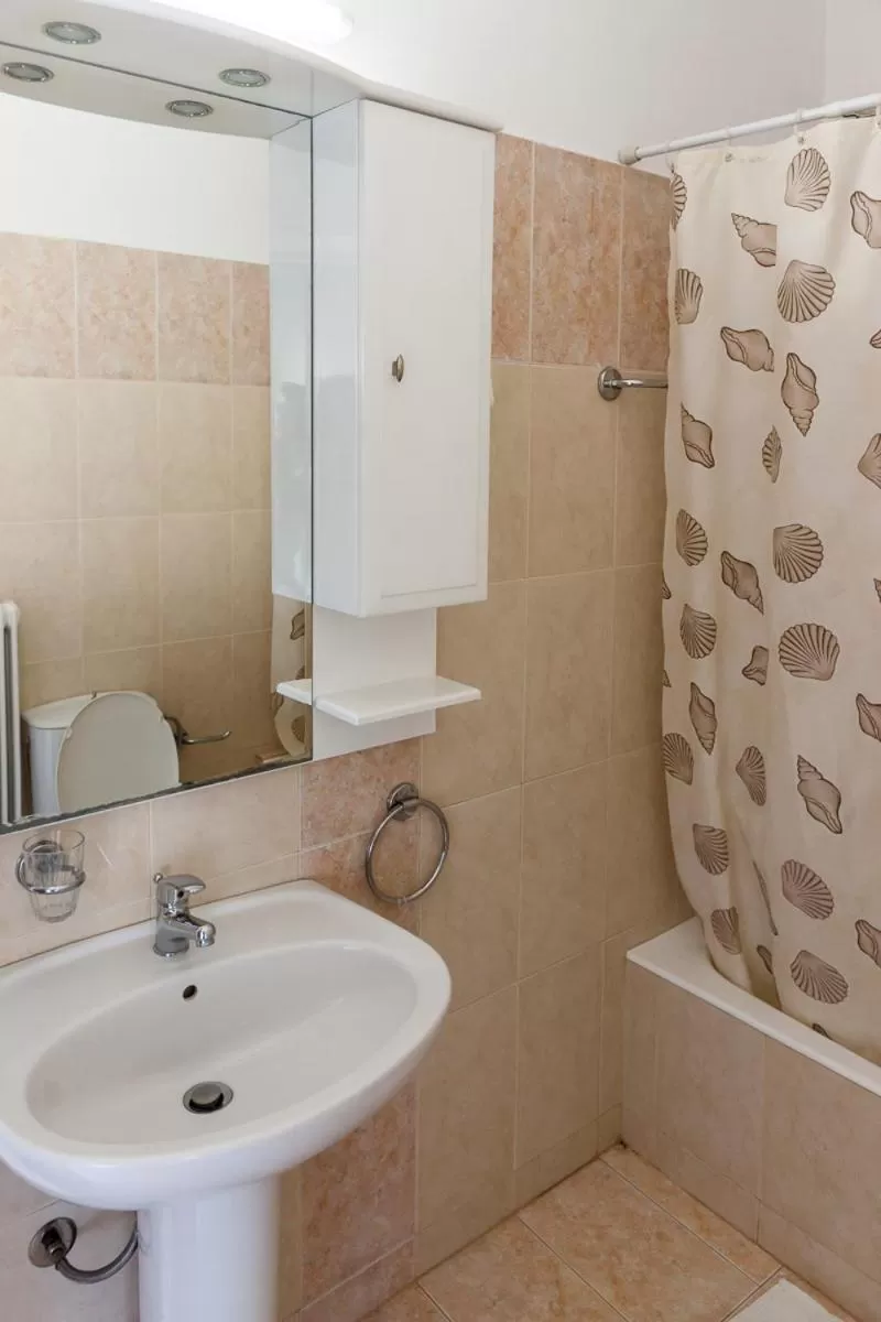 Shower in Epidavros Seascape