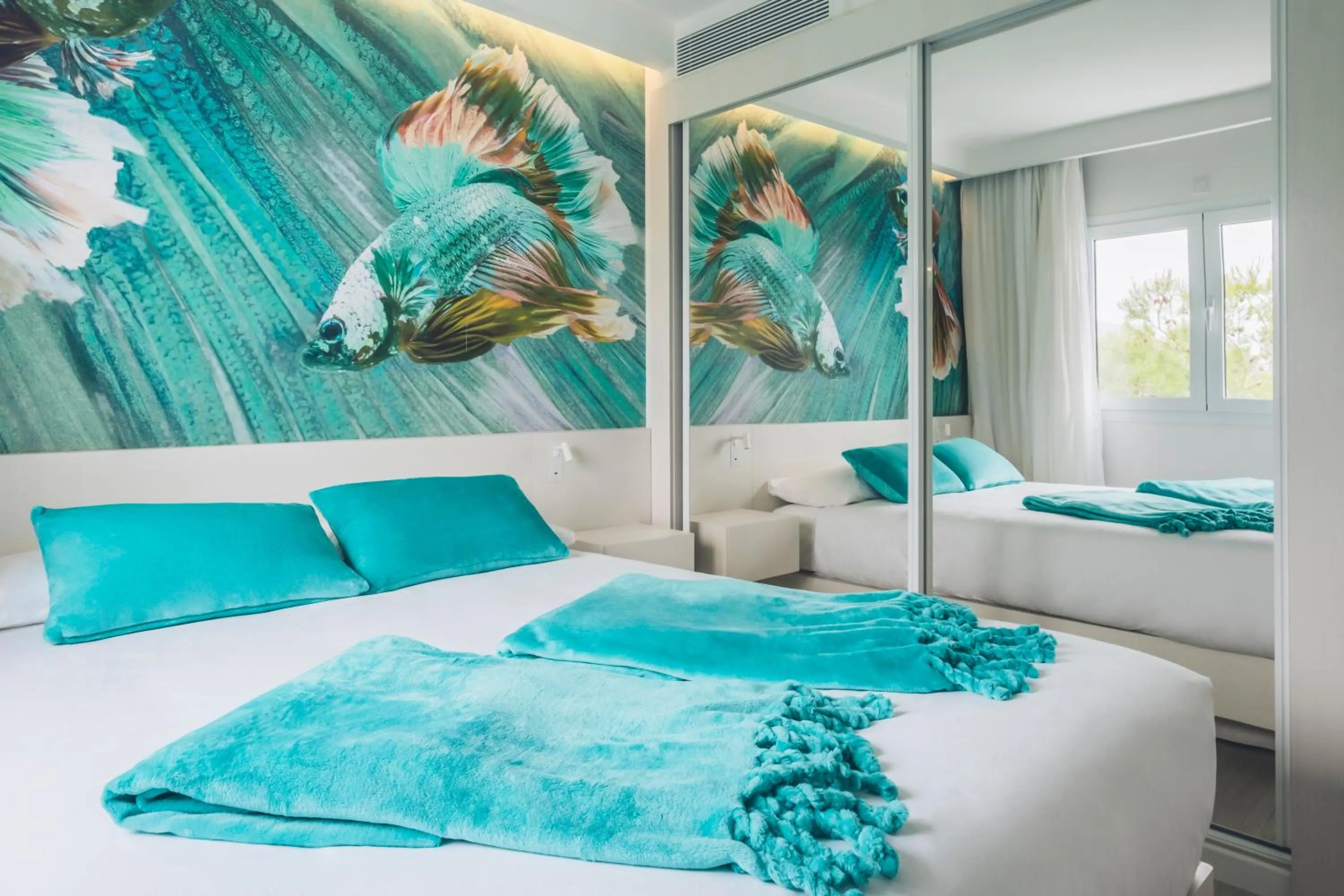 Bedroom, Bed in Iberostar Waves Alcudia Park