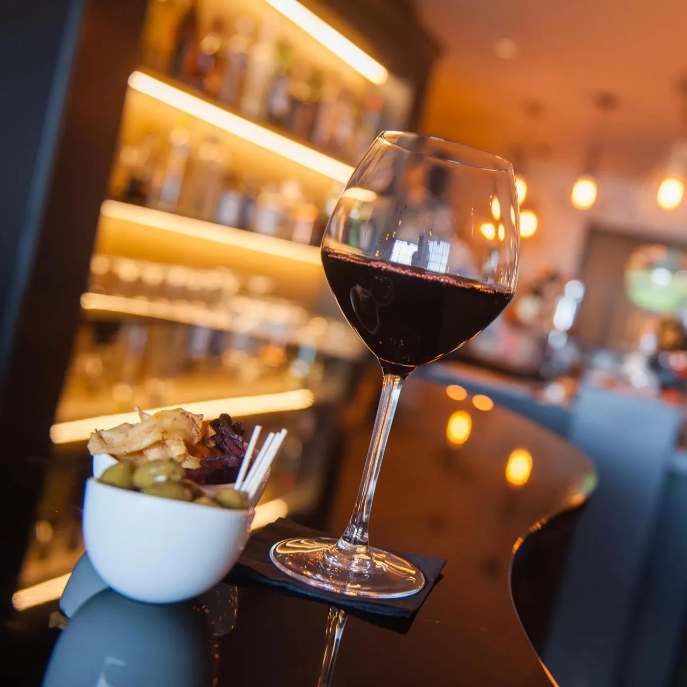 Lounge or bar in C-Hotels Andromeda