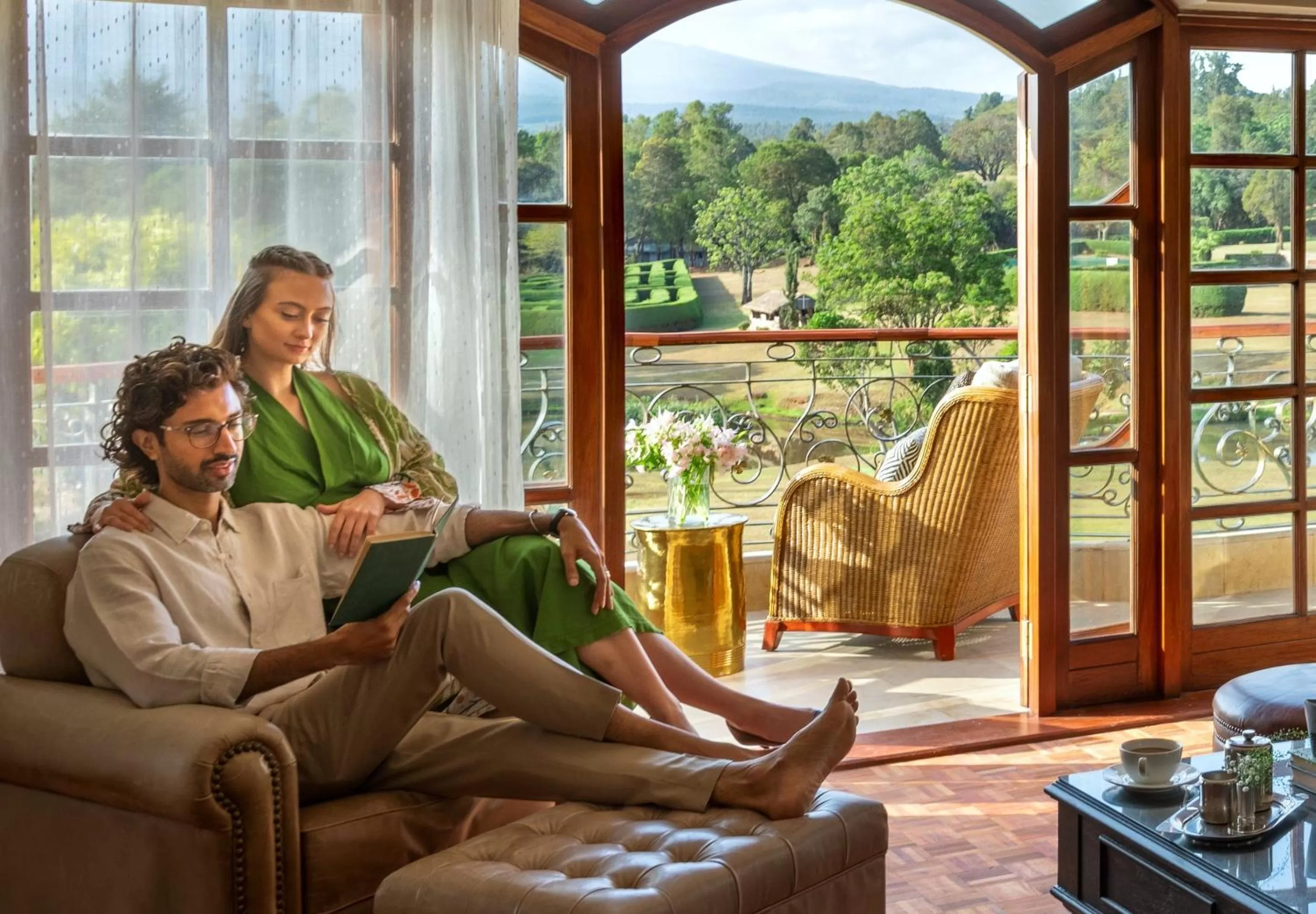 Bedroom in Fairmont Mount Kenya Safari Club