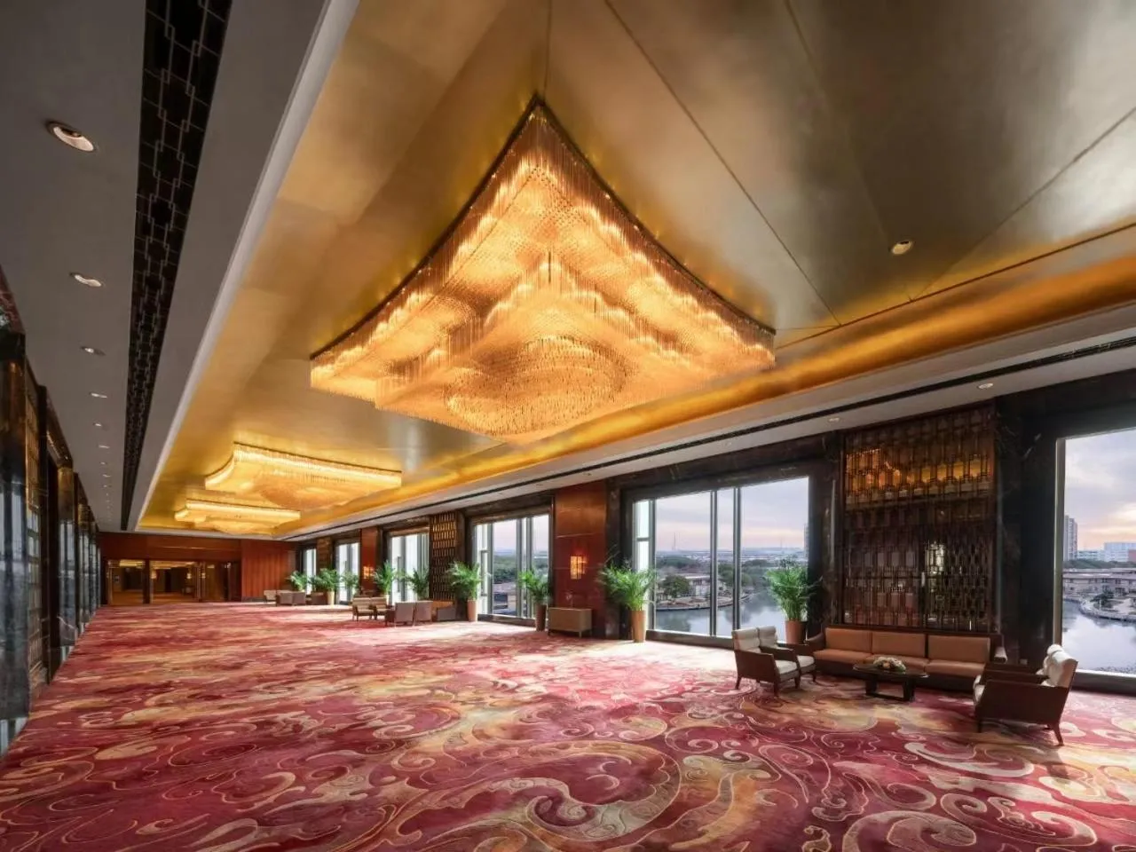 Seating area in InterContinental Changzhou by IHG