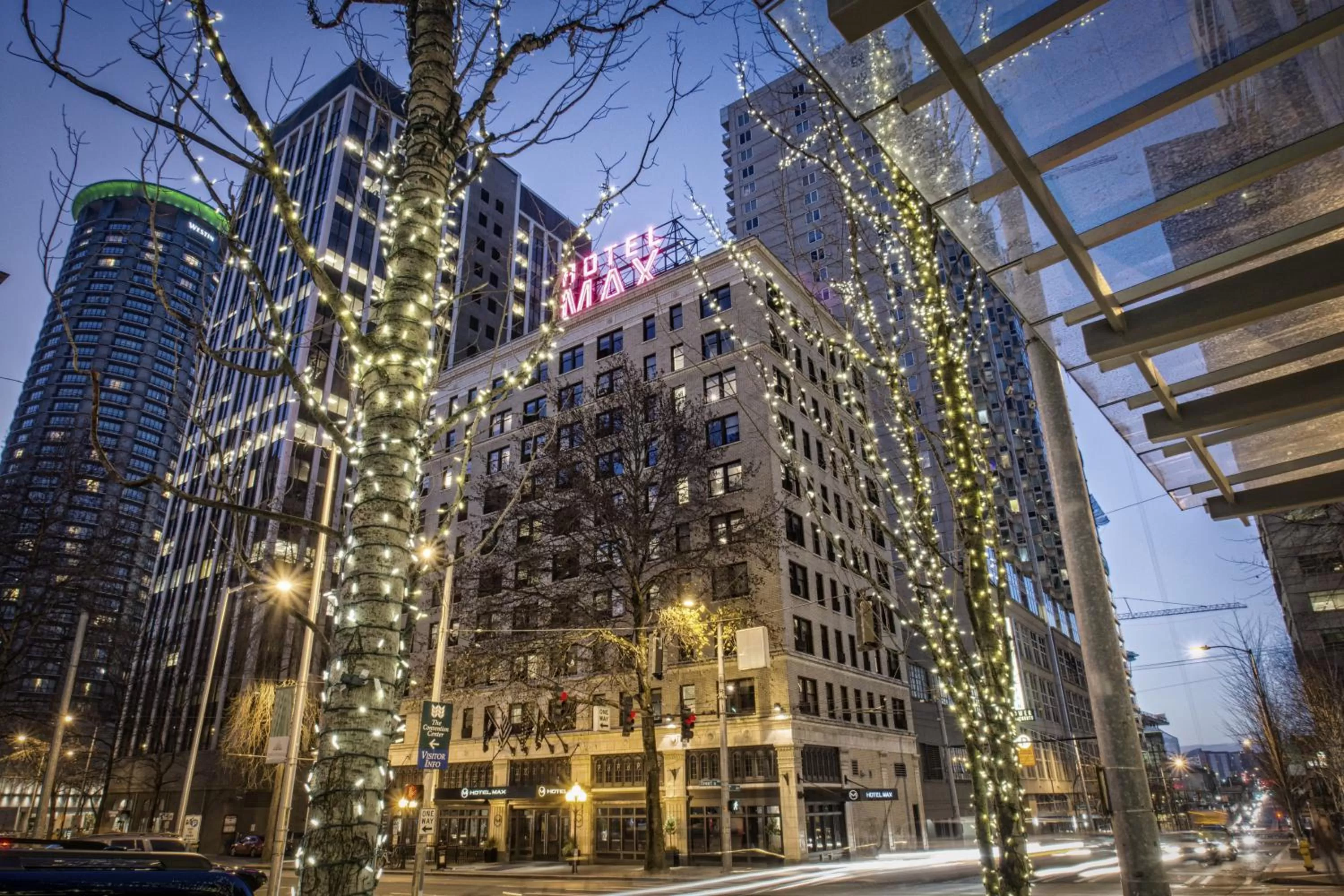 Property building in Hotel Max