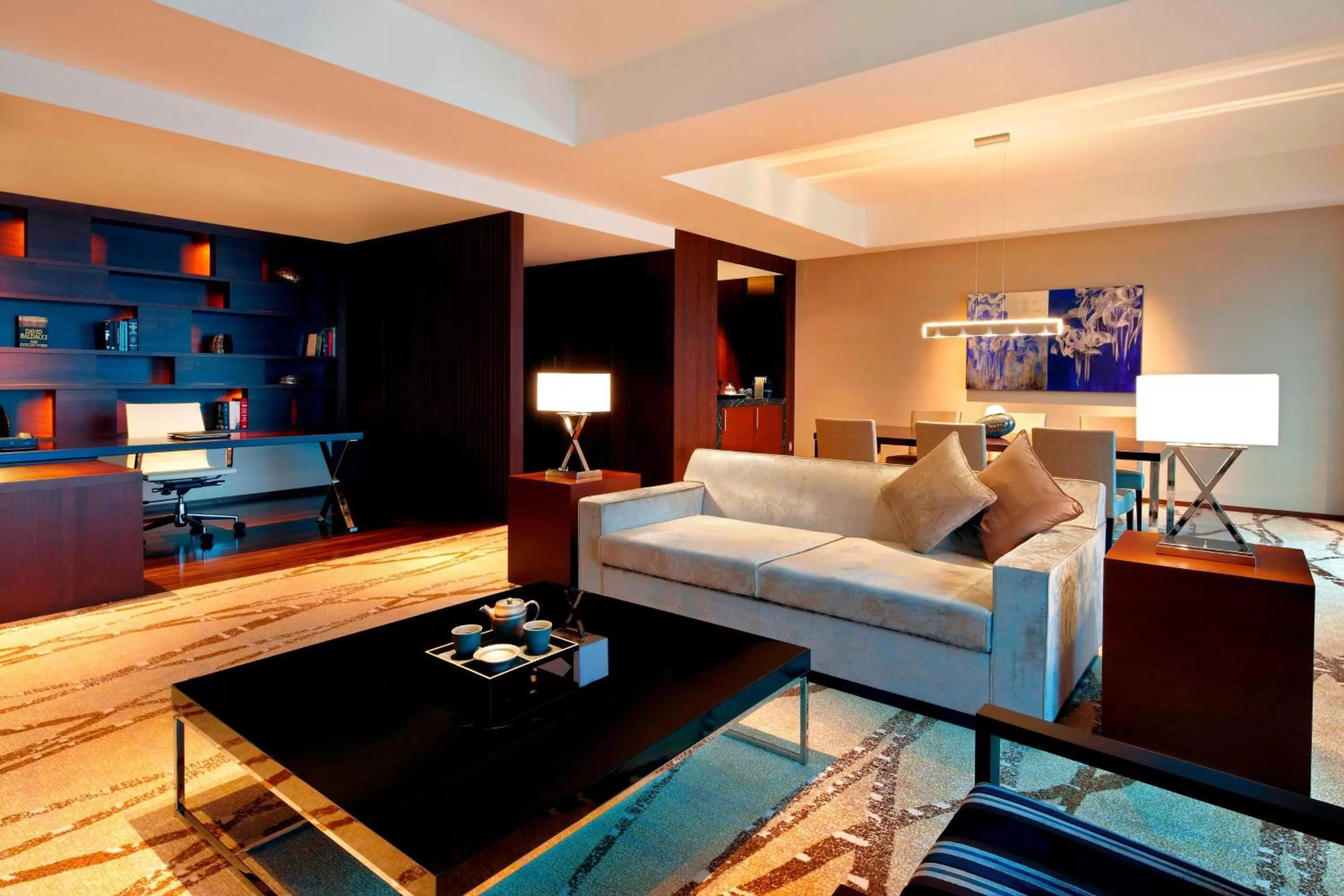 Living room, Bed in The Westin Sendai