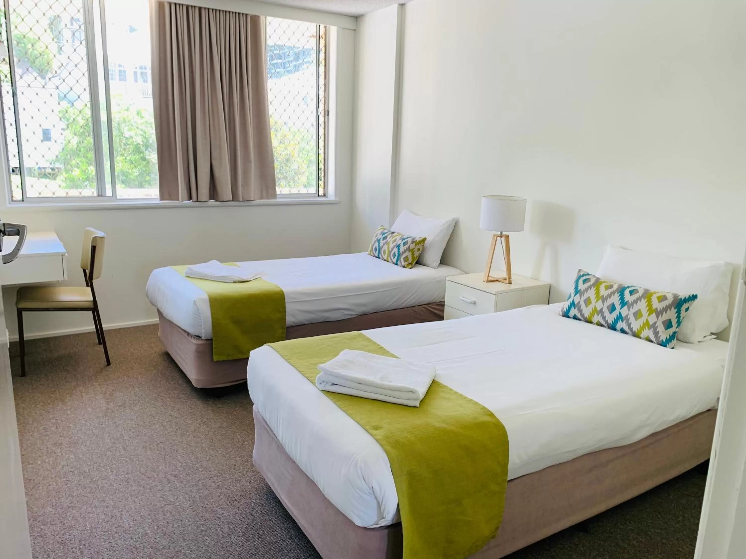 Bed in Park Towers-Goodwin Towers Holiday Units