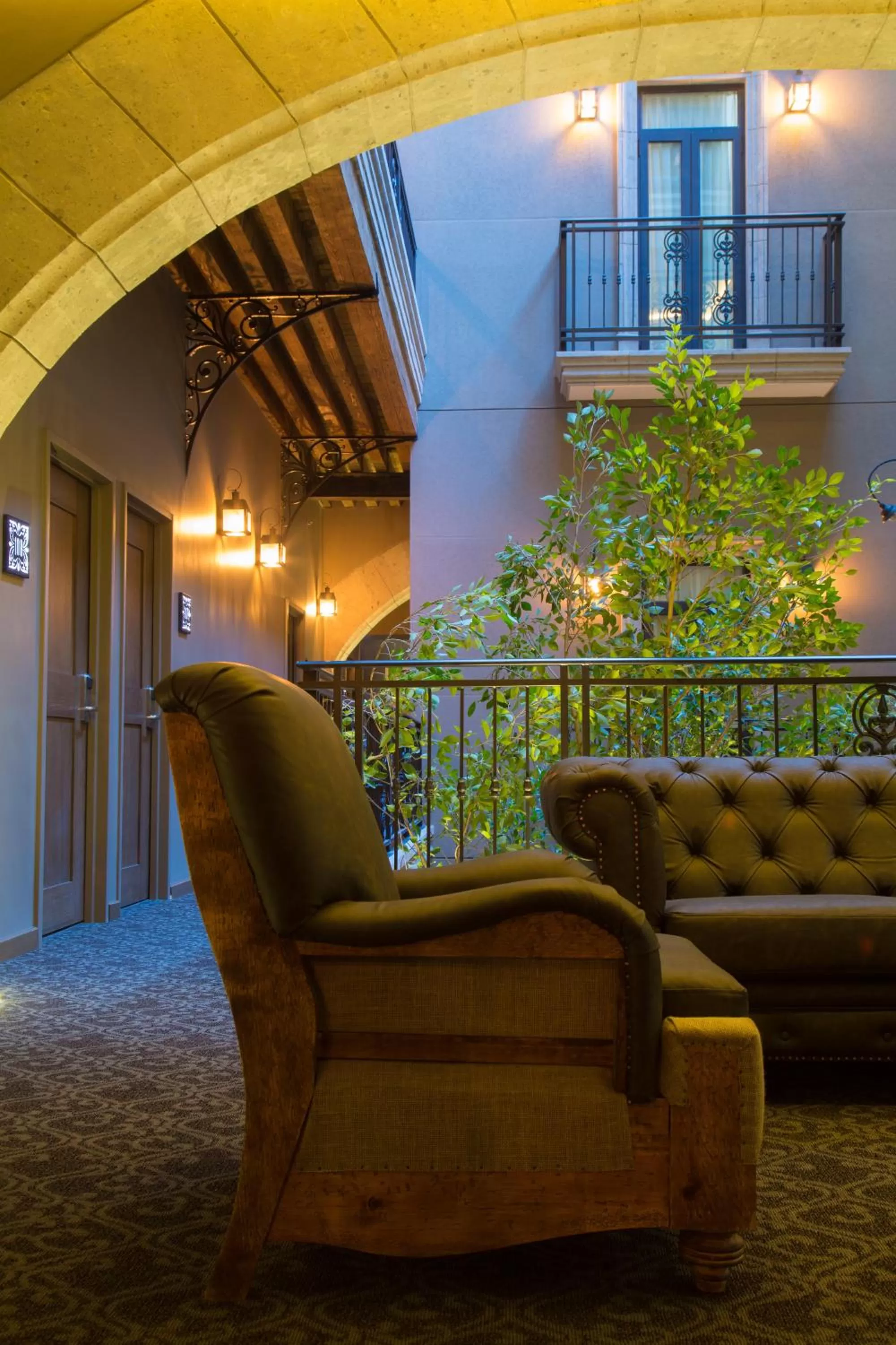 Seating area in Historico Central Hotel