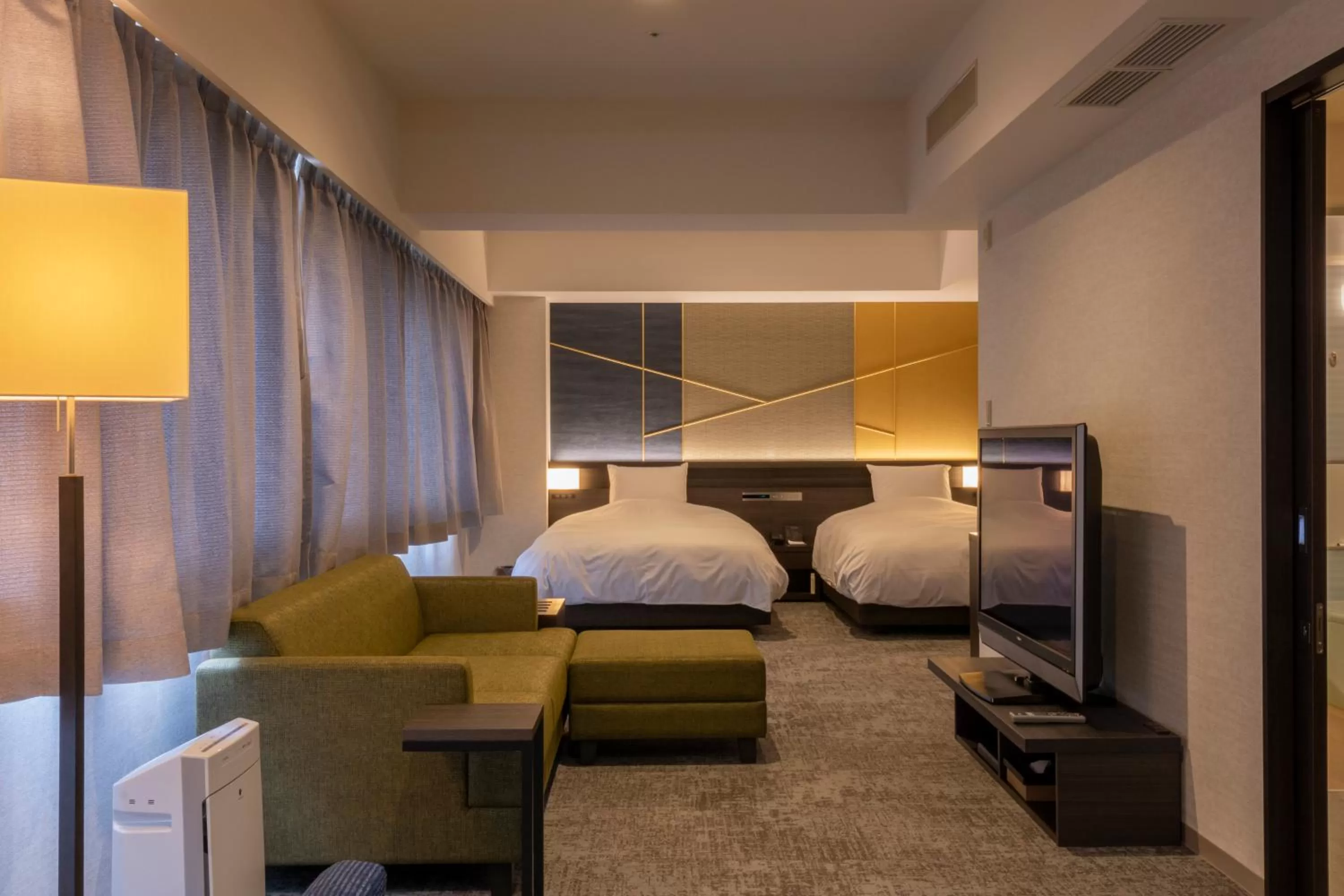 Bed in Hotel Kanazawa