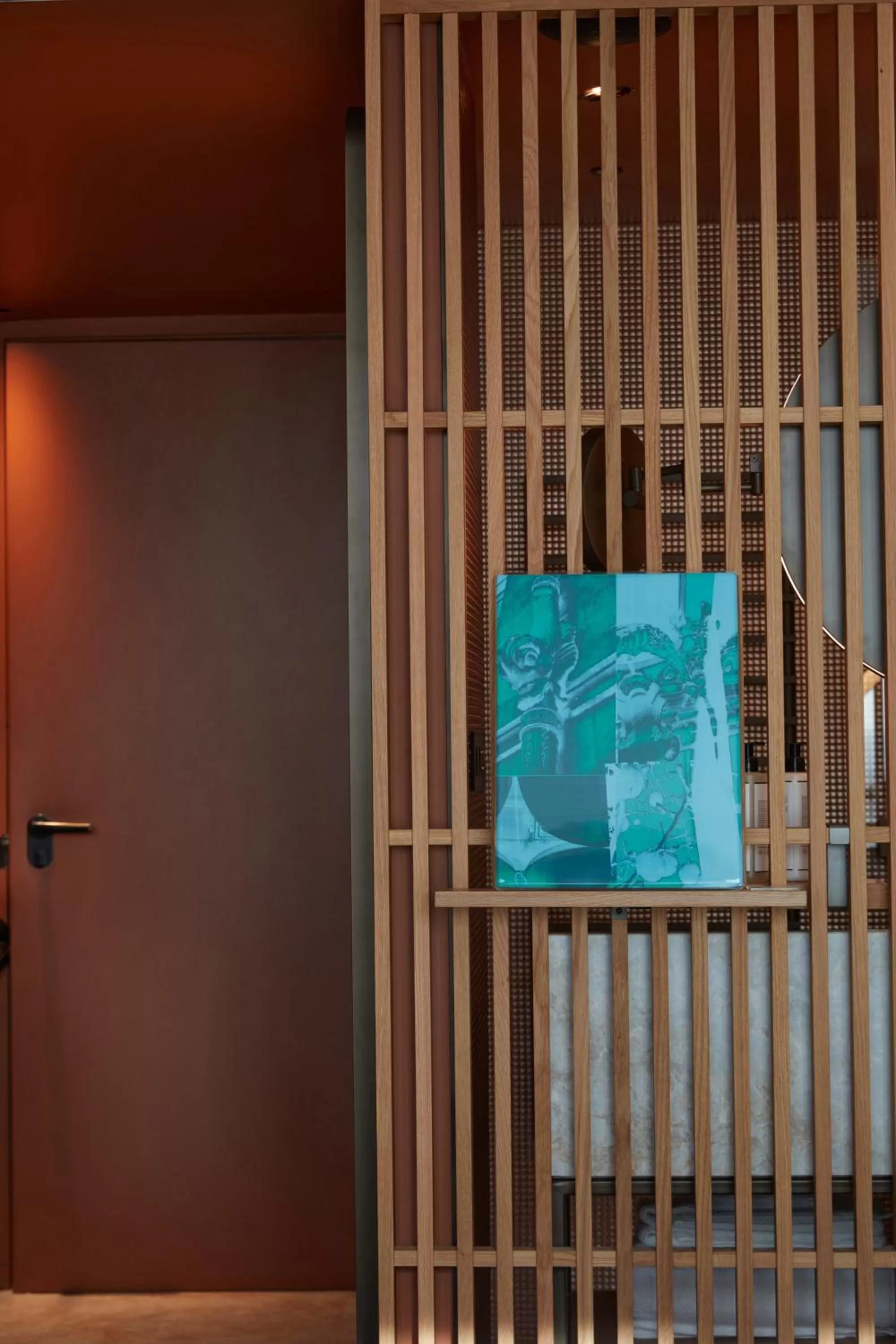 Decorative detail in SO/ Paris Hotel