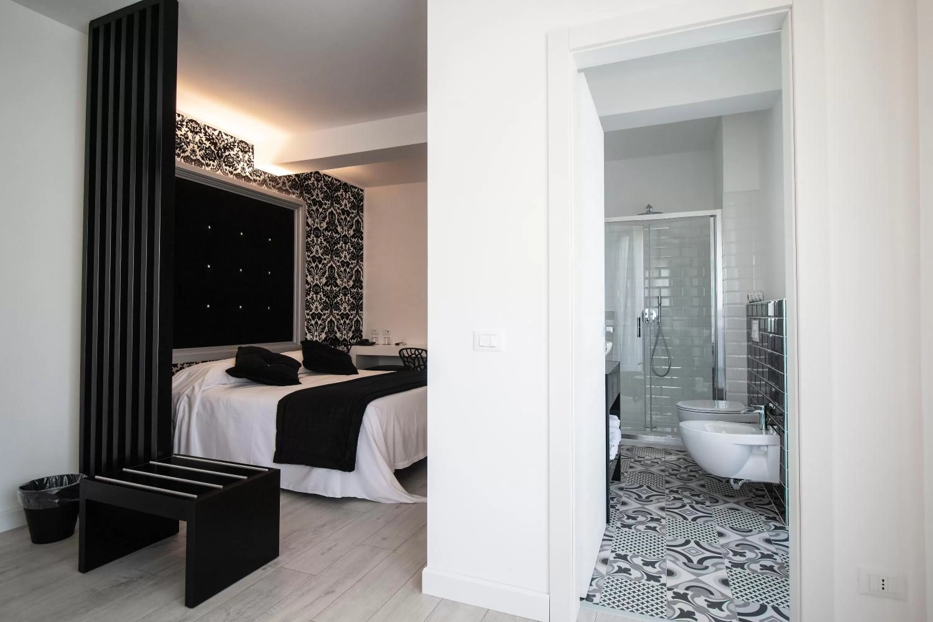 Bed in Hotel La Compagnia Del Viaggiatore