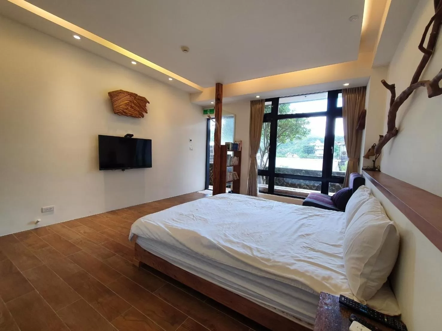 Bed in Chien Ching B&B