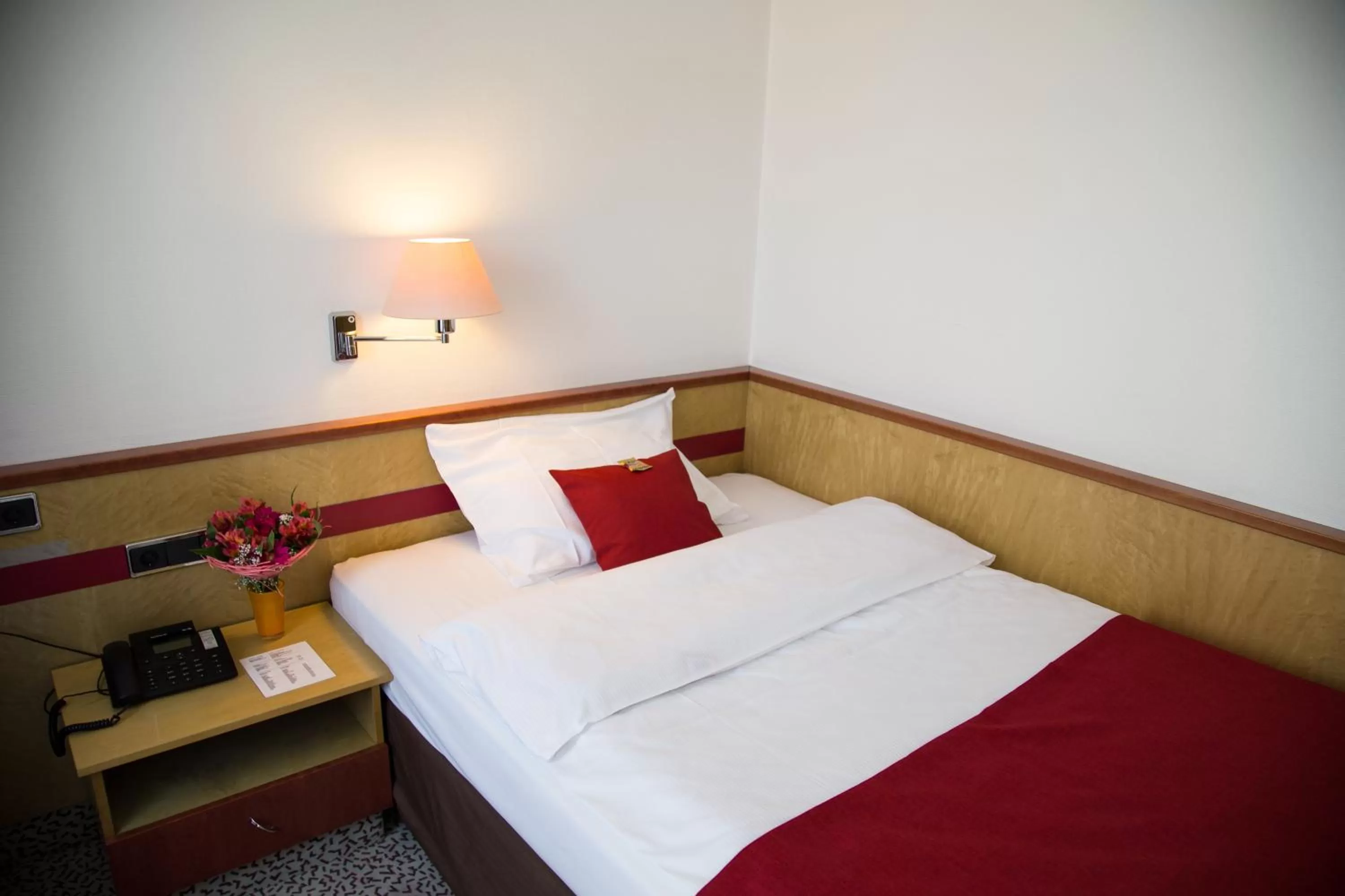 Decorative detail, Bed in LeoMar Hotel