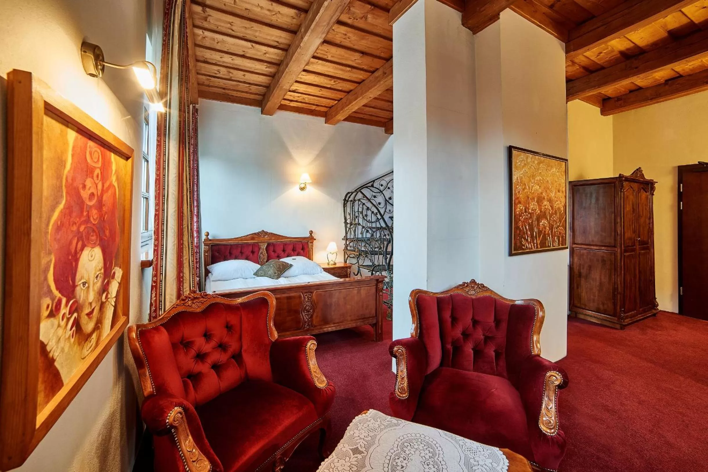 Photo of the whole room, Bed in Folwark Stara Winiarnia