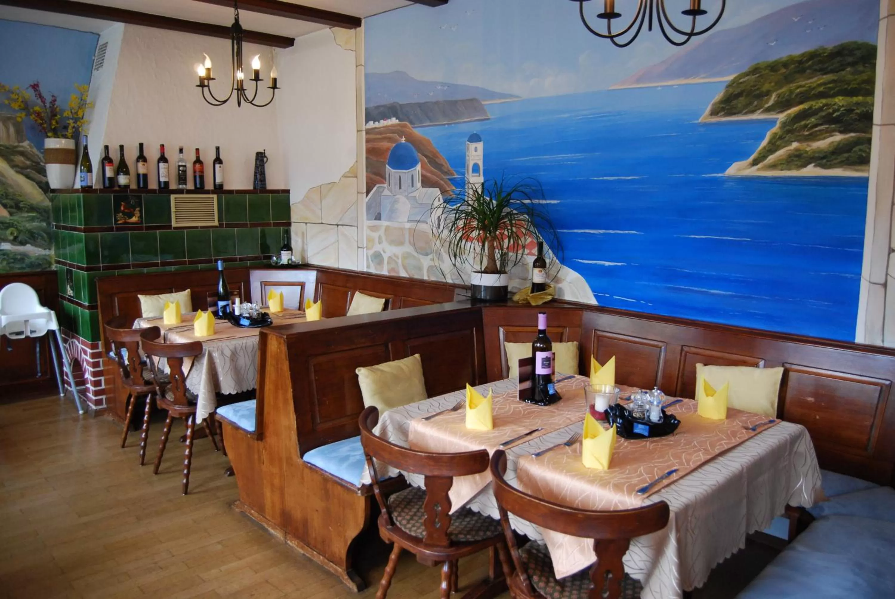 Decorative detail in Gasthaus zum Löwen - Restaurant Akropolis