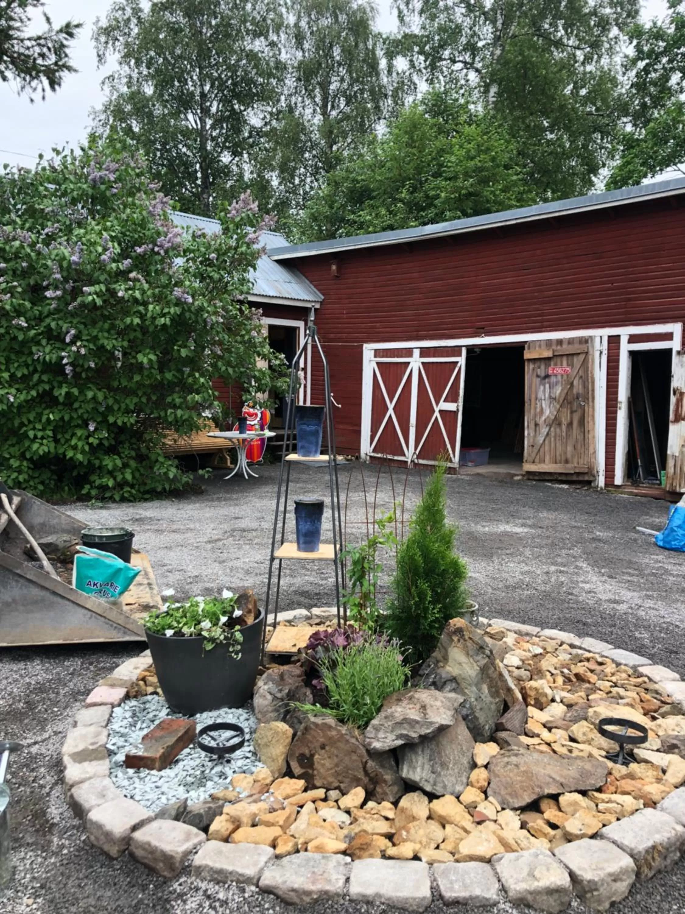 Inner courtyard view, Property Building in Villa Lyckan