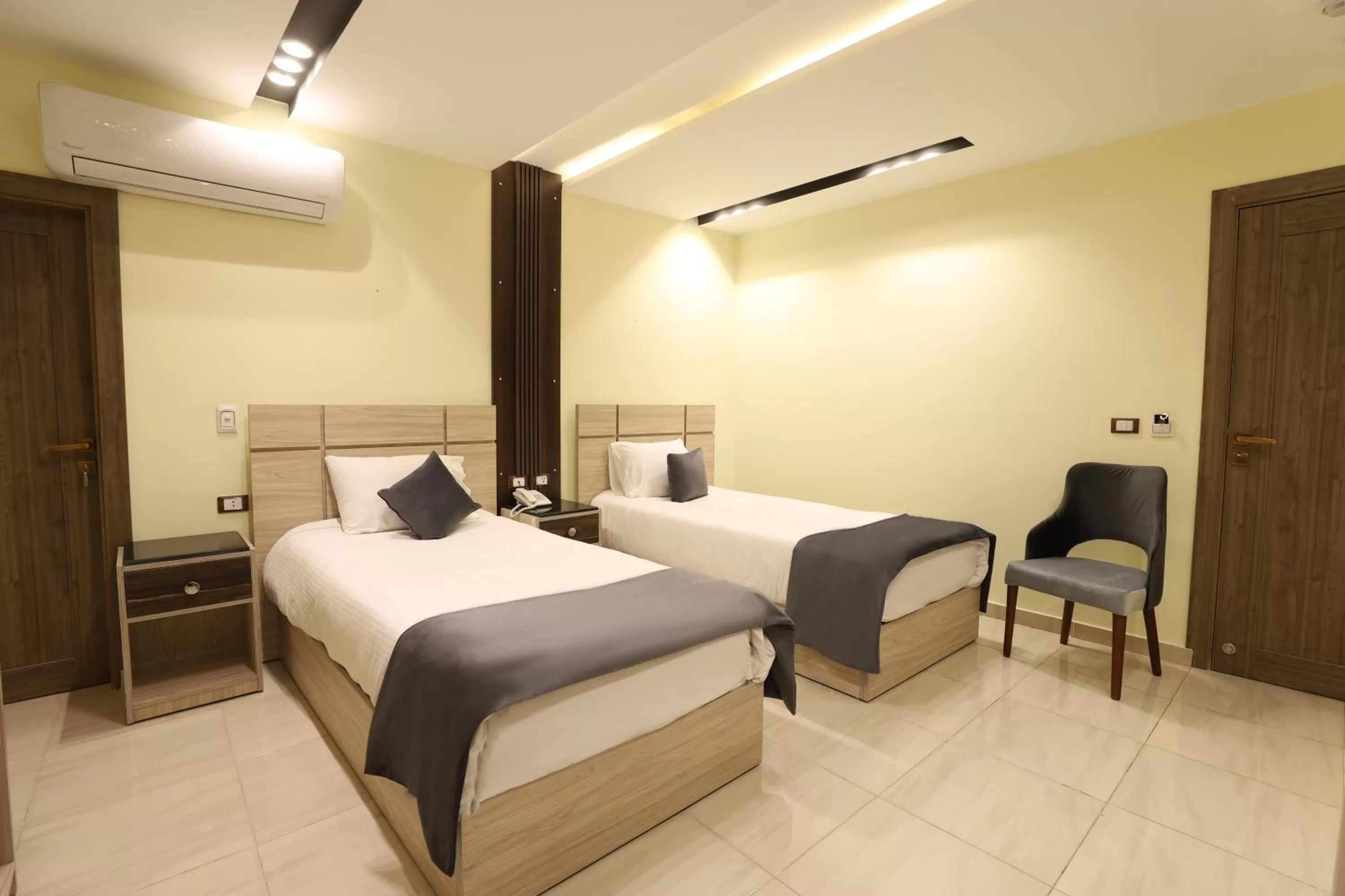 Bed in Brothers Pyramids View