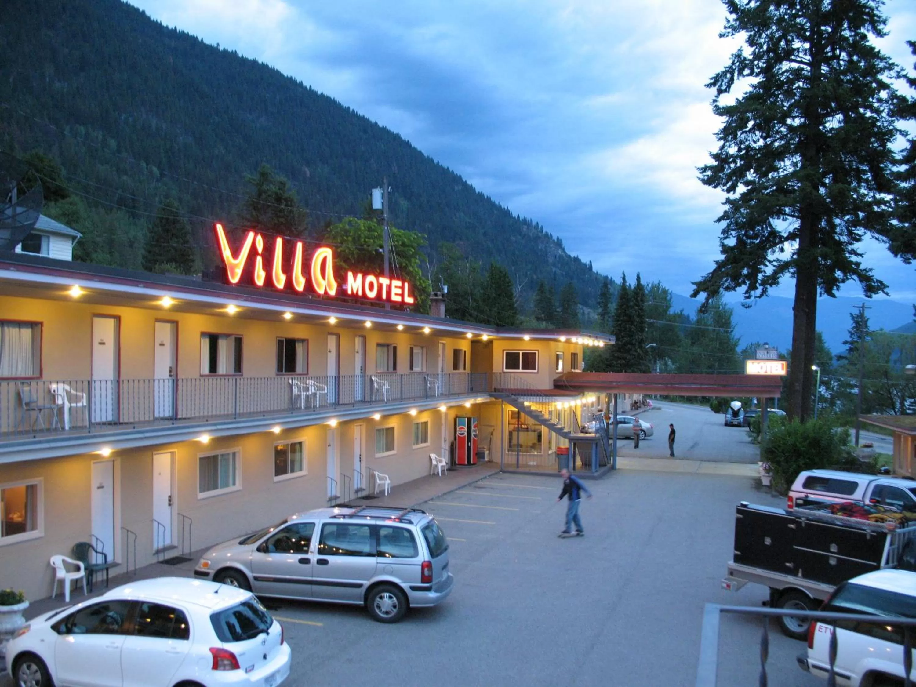 Facade/entrance in Villa Motel