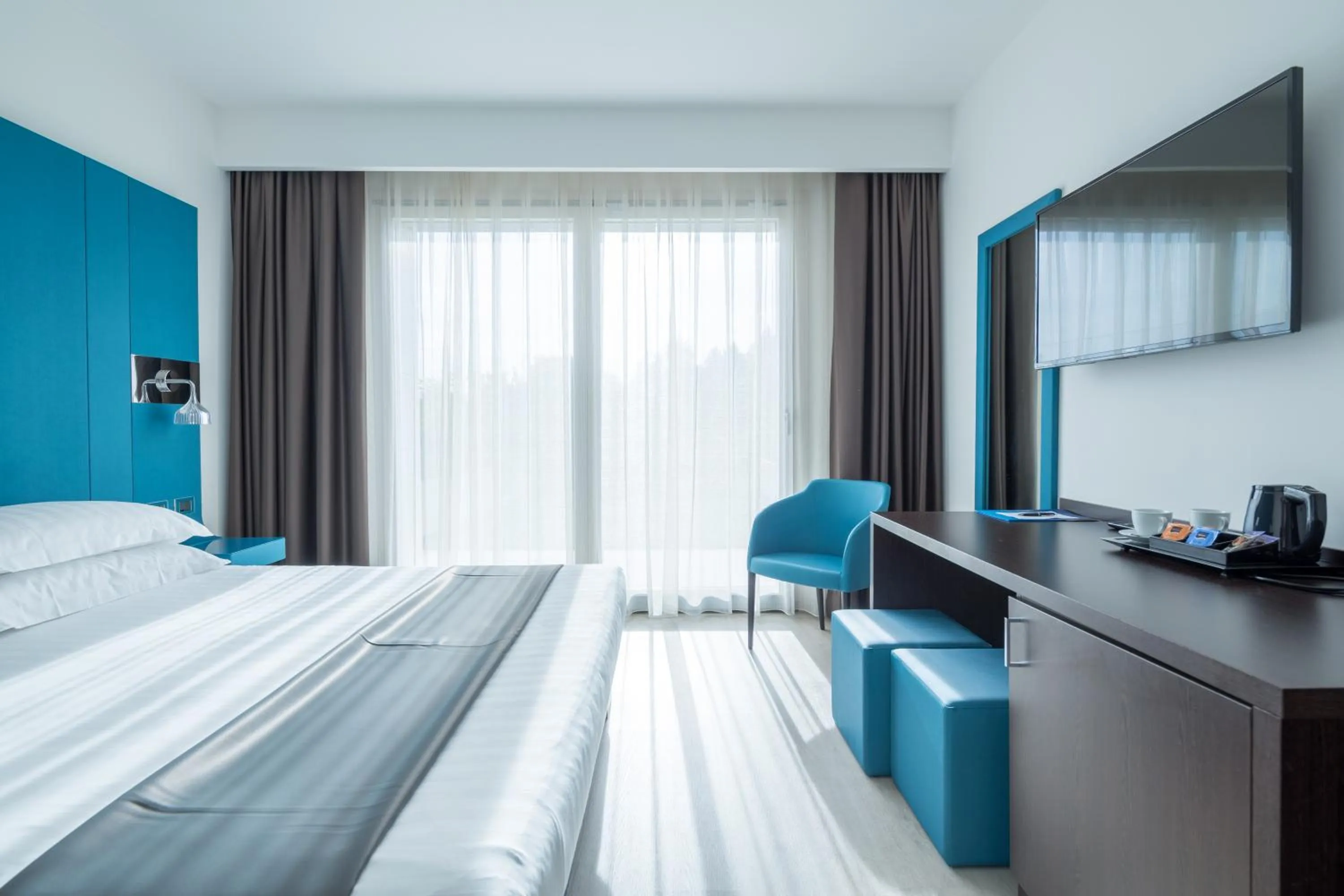 Bedroom, Bed in Hotel Brandoli