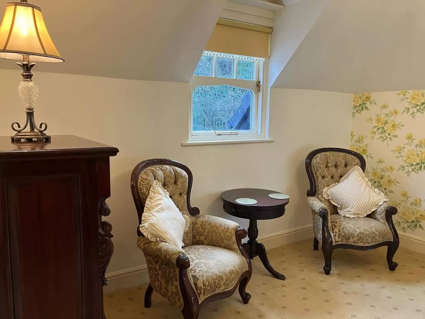 Living room in Storrs Gate House
